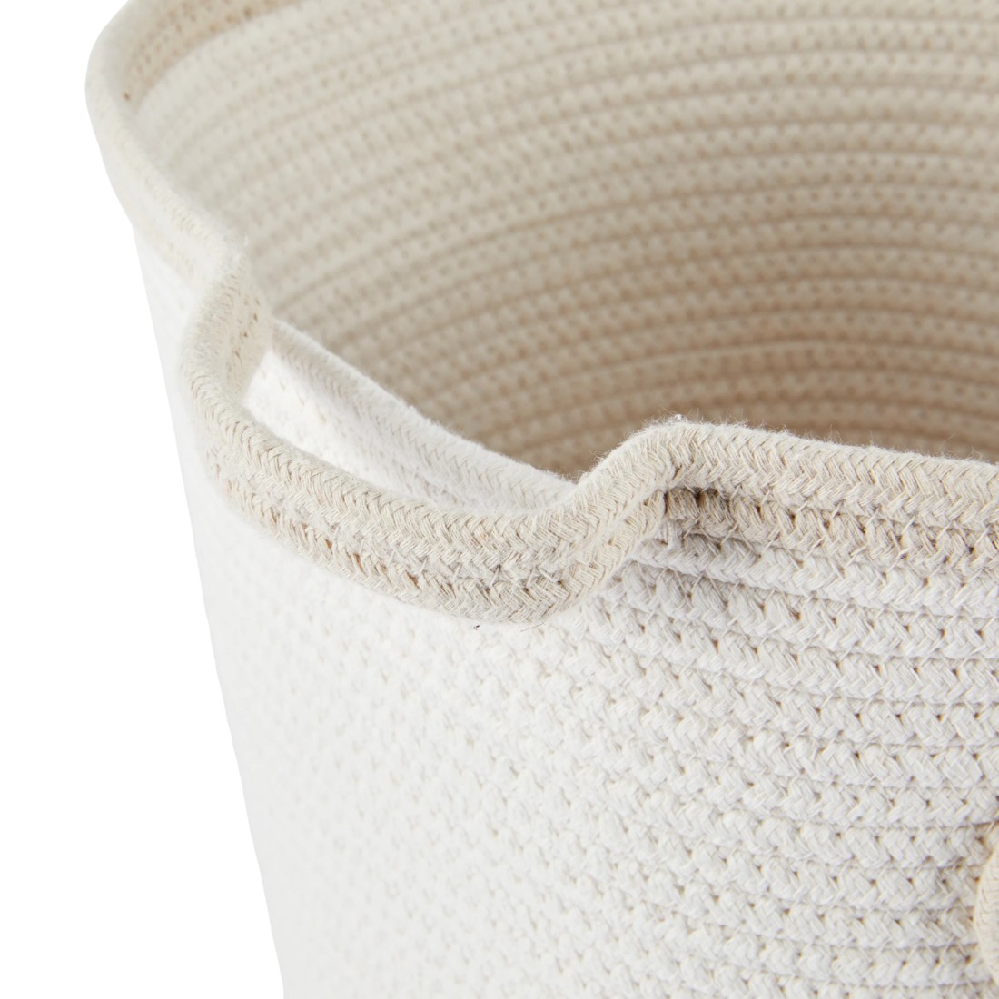 3 Novelty Storage Basket - Beige, 3 of 6