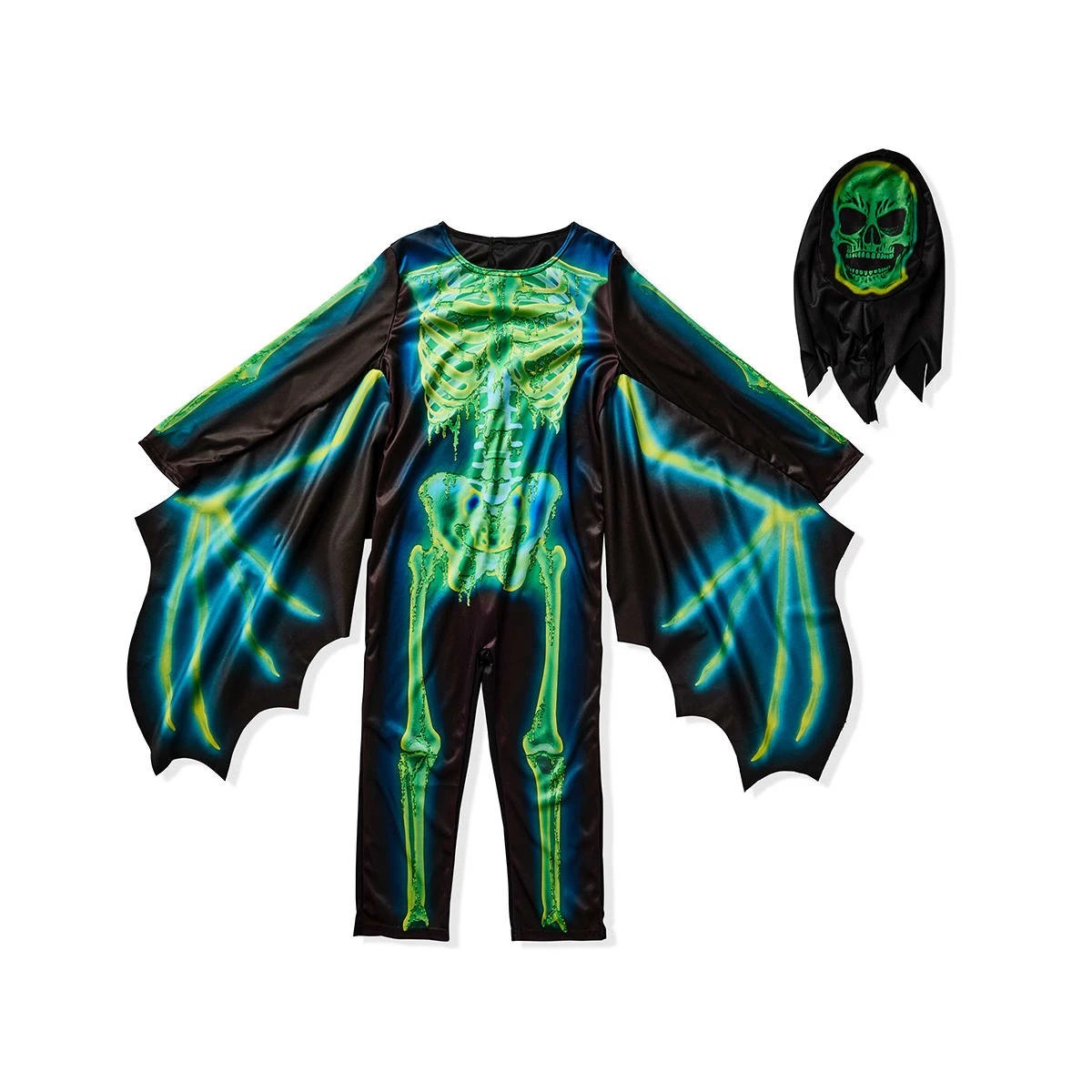 7 Winged Skeleton Costume - Ages 6-8, 7 of 10