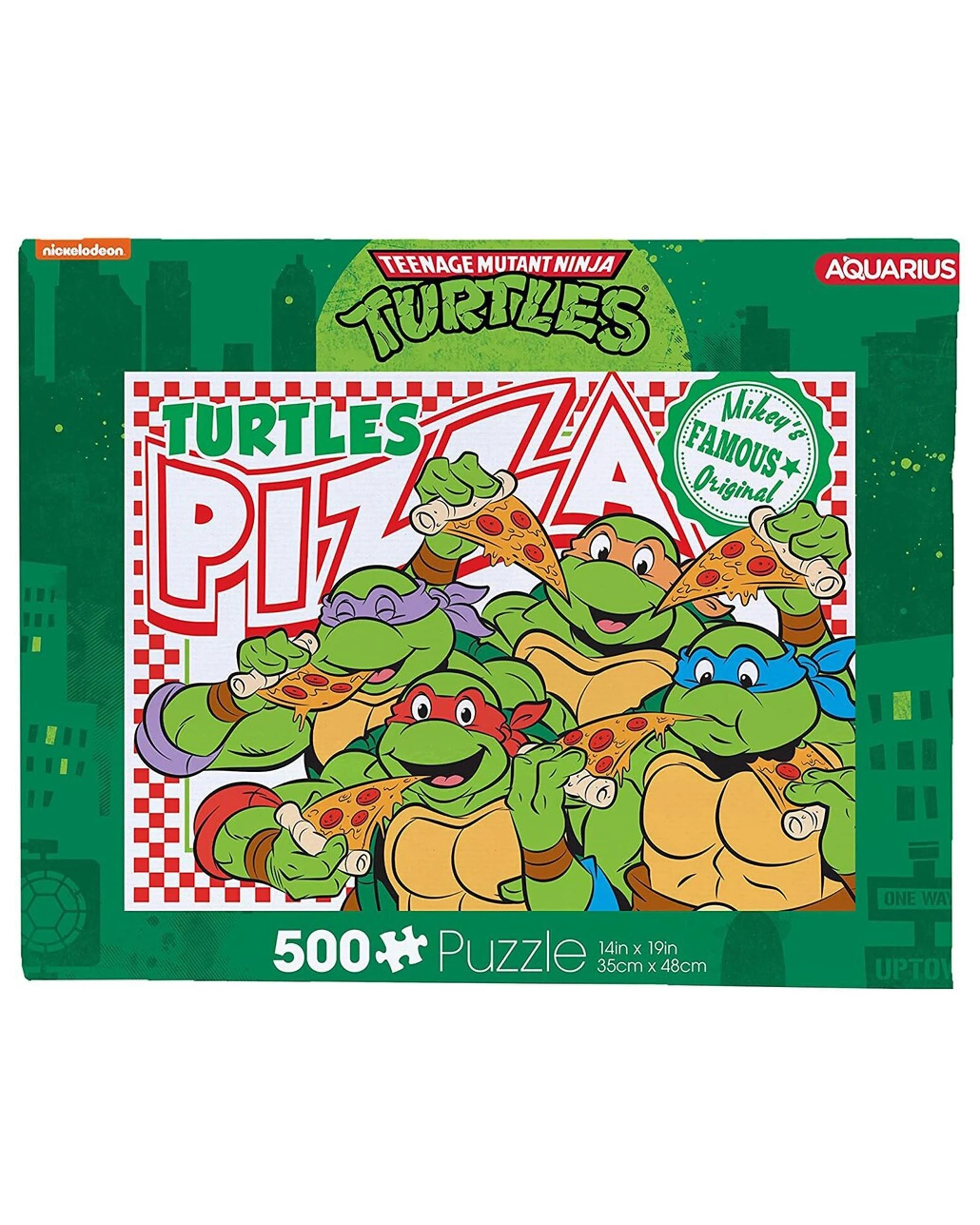 1 Teenage Mutant Ninja Turtle Pizza Party 500 Piece Jigsaw Puzzle, 1 of 1