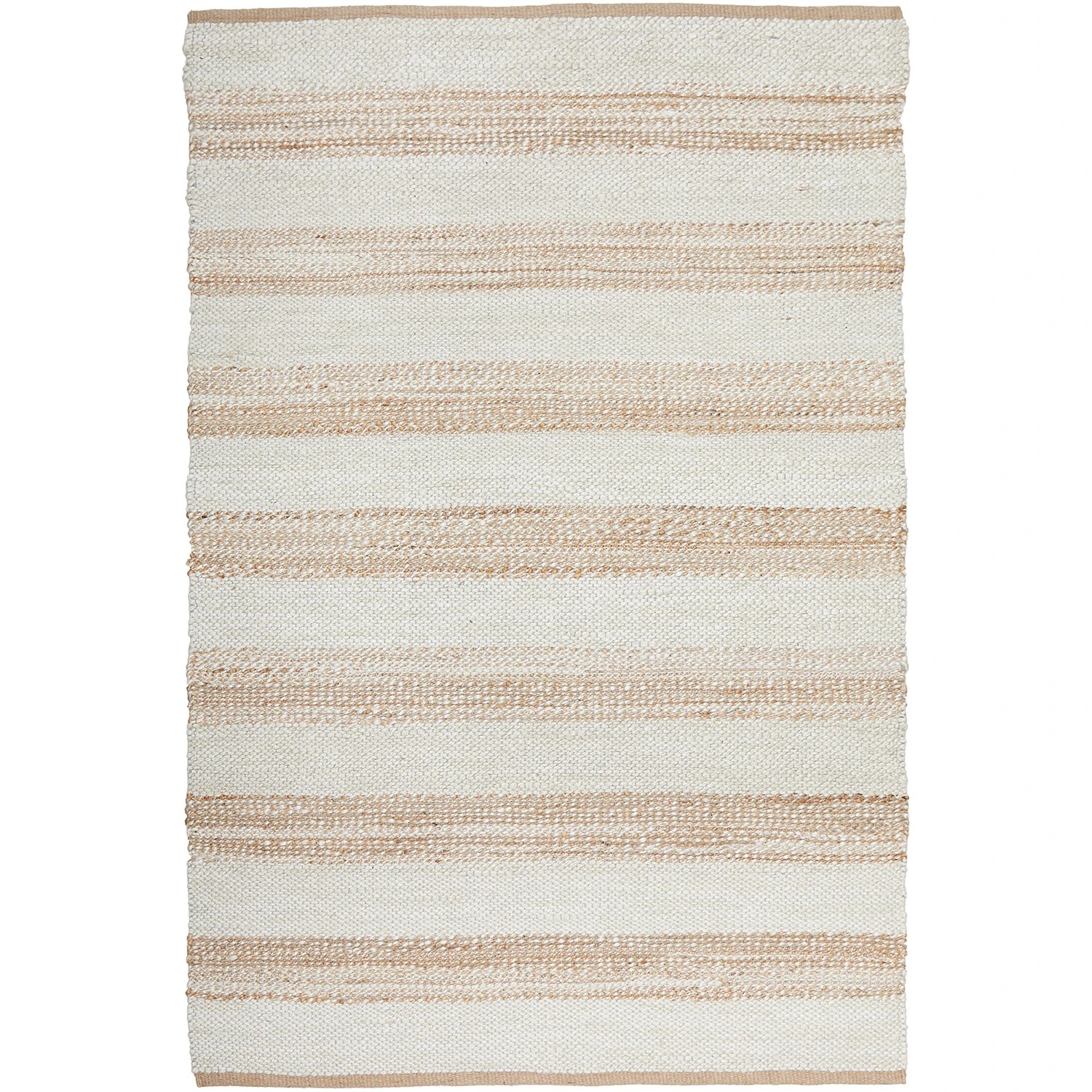 1 Common Ground Rugs Noosa 555 320x230cm - Extra Large Hand Braided Jute Floor Rug - Natural, 1 of 7