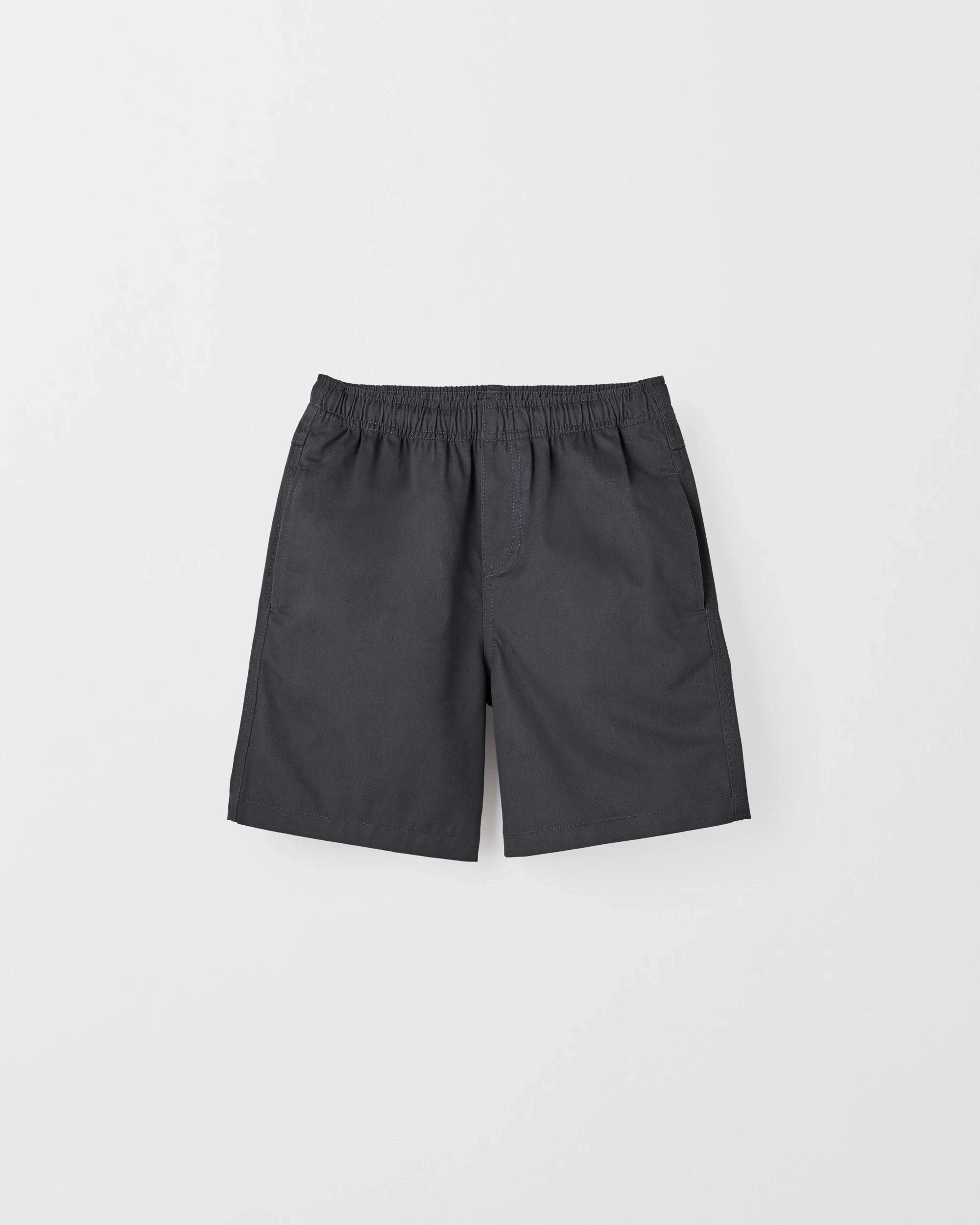 3 Target Kids Australian Cotton Blend School Drill Shorts 2 Pack GREY, 3 of 3