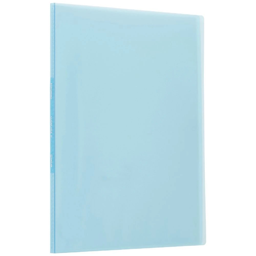 1 King Jim Fixed Display Book 10 Pockets Gloss Smoke Blue, 1 of 3