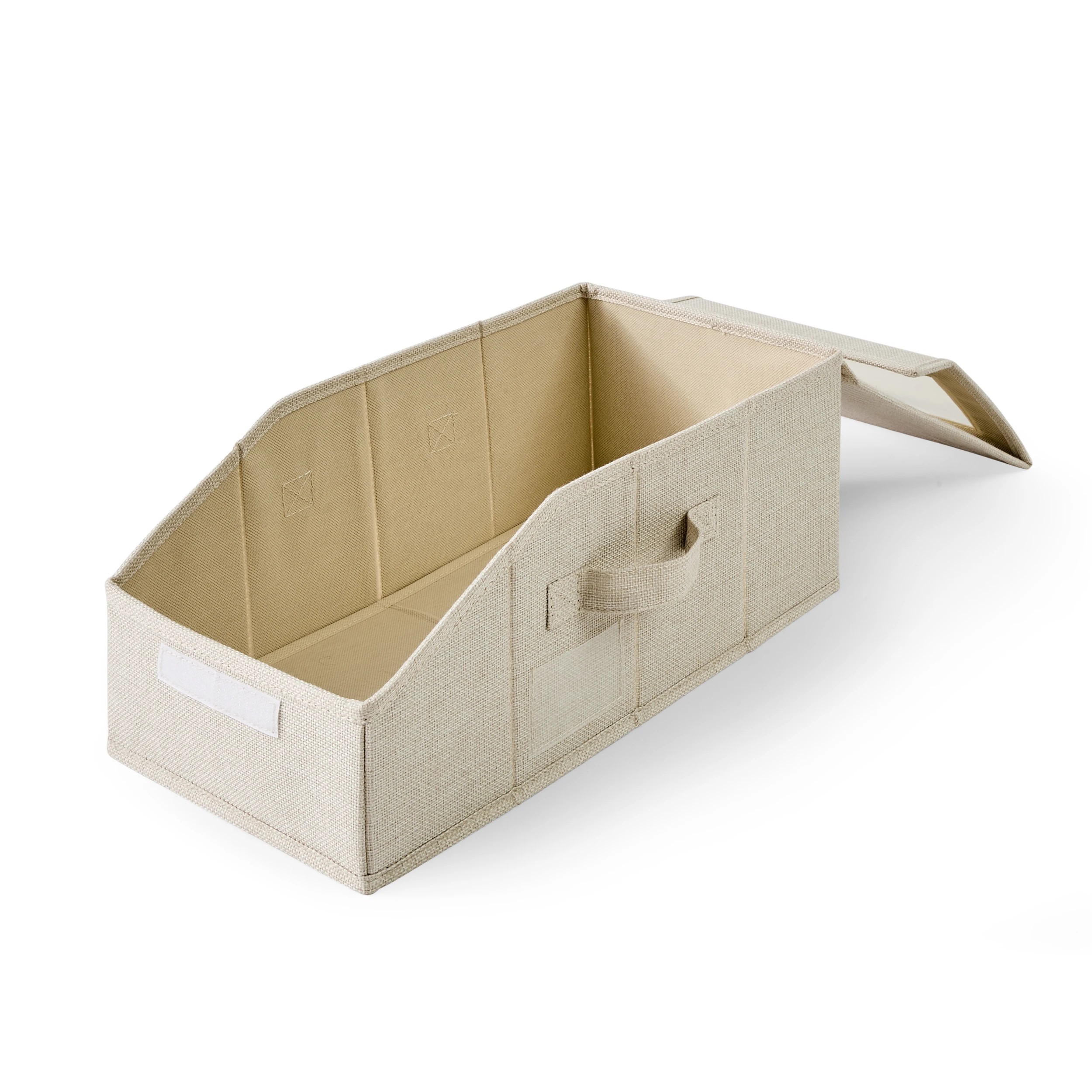 5 Linen Look Accessory Storage Box, 5 of 8