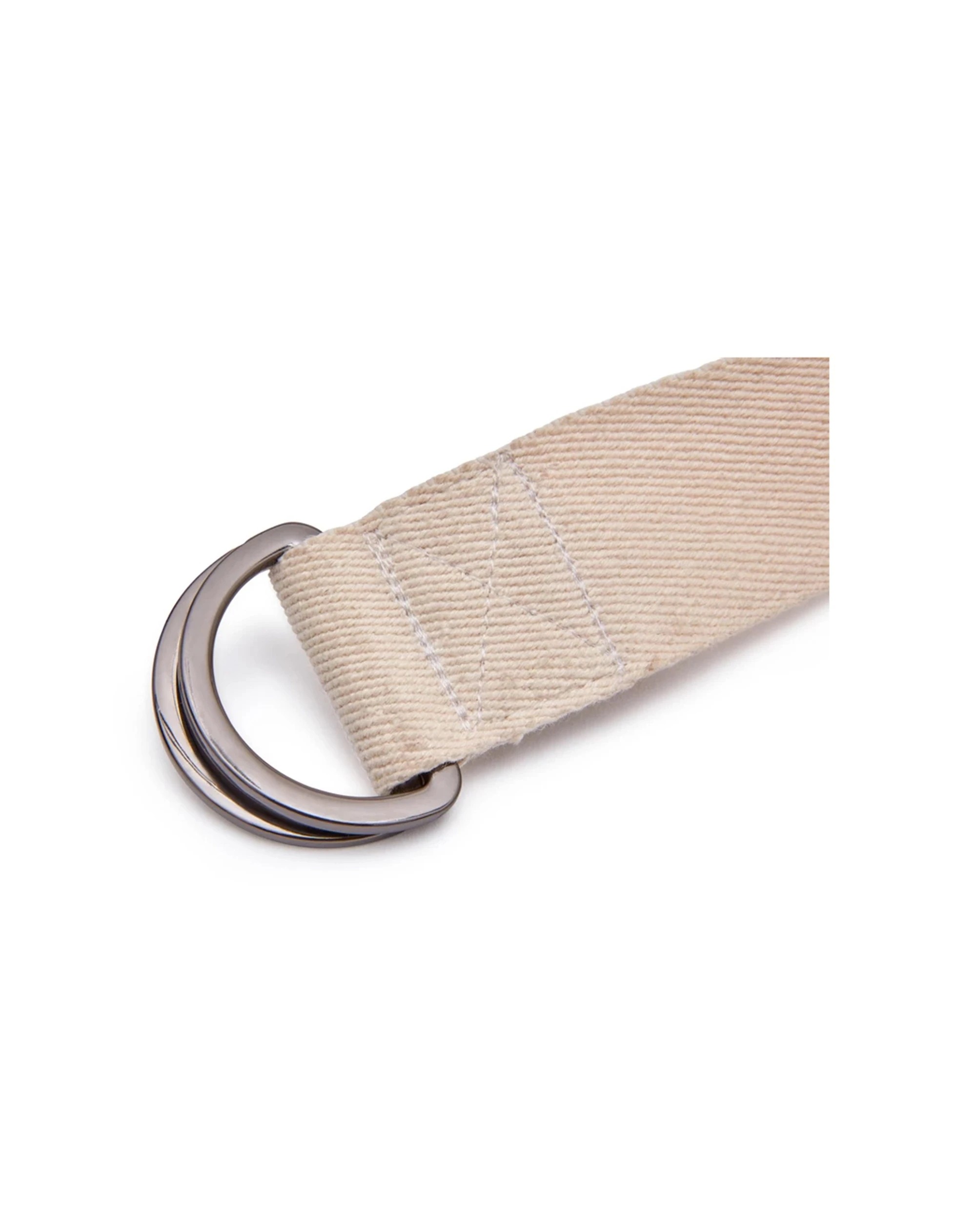 9 Adidas Premium Yoga Strap 2.5m Adjustable Woven Cotton With Metal D Buckle - Beige, 9 of 10