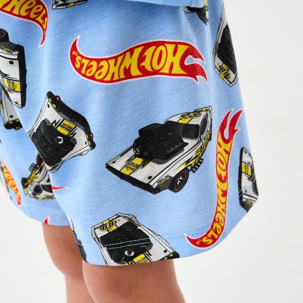 6 Hot Wheels License Pyjama Set HOT WHEELS, 6 of 10