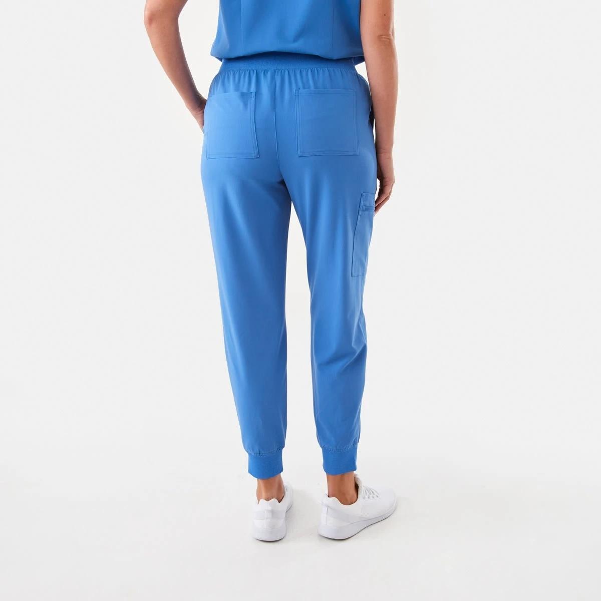 3 Work Jogger Scrub Pants Blu Palace, 3 of 8