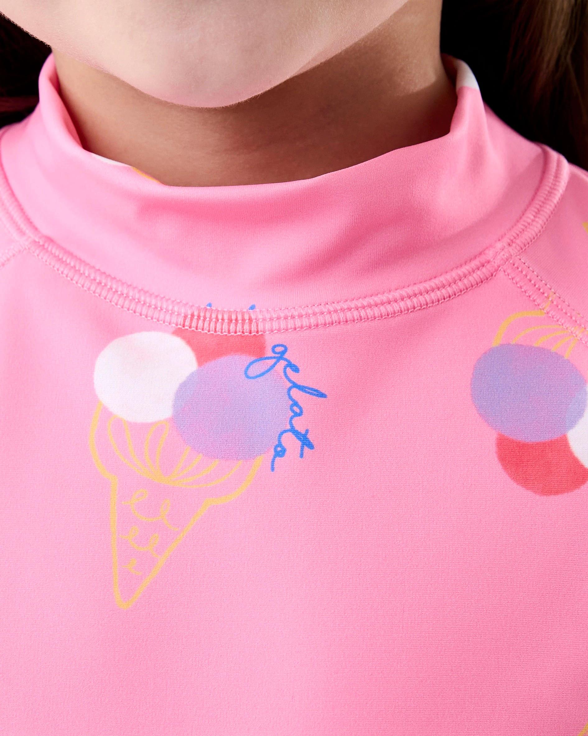 4 Printed Rash Vest Pnk Icecrm, 4 of 7