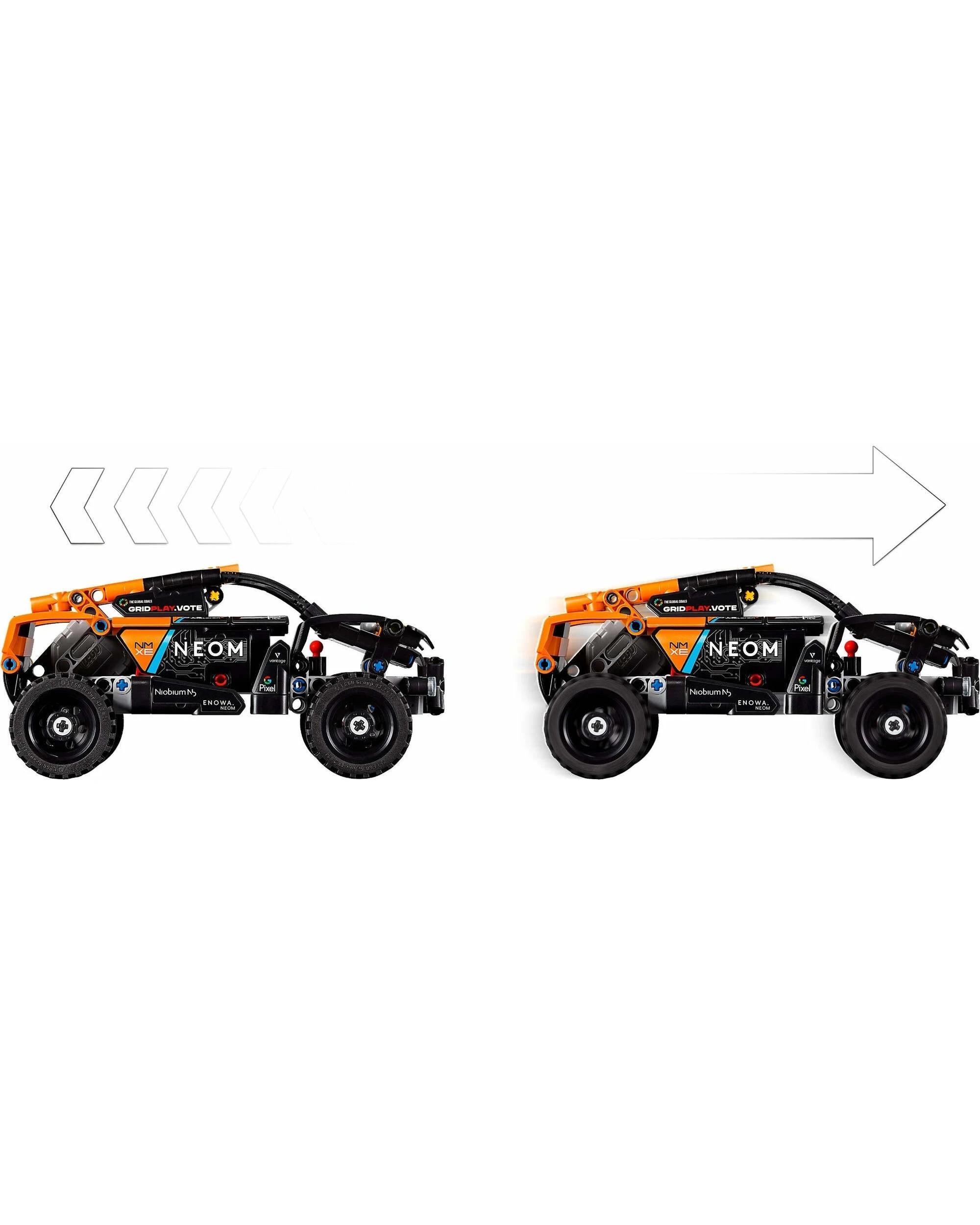 4 LEGO Technic Series 42166 NEOM McLaren Extreme E Race Car, 4 of 5
