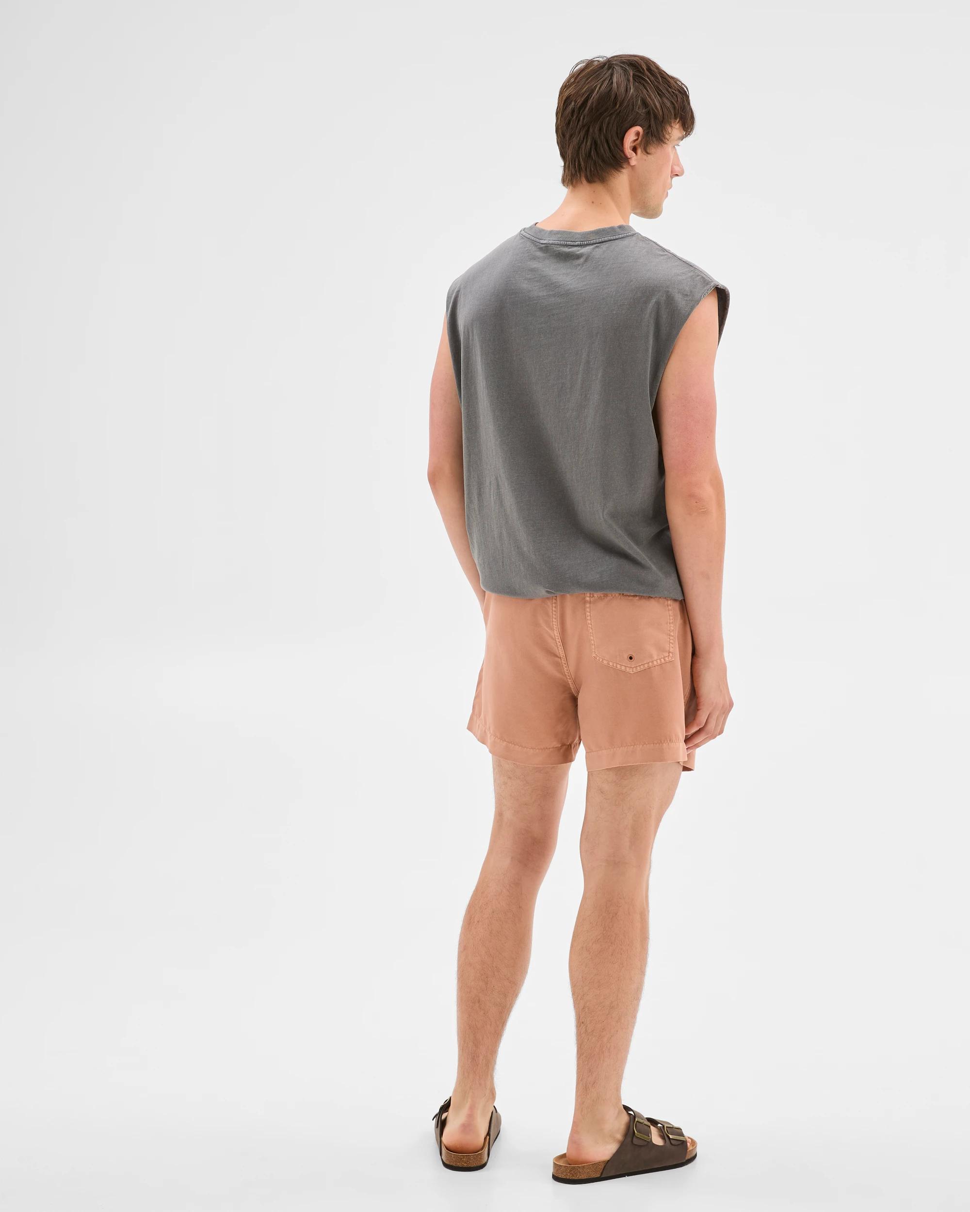 3 Commons Washed Swim Shorts WASHED CORAL, 3 of 5