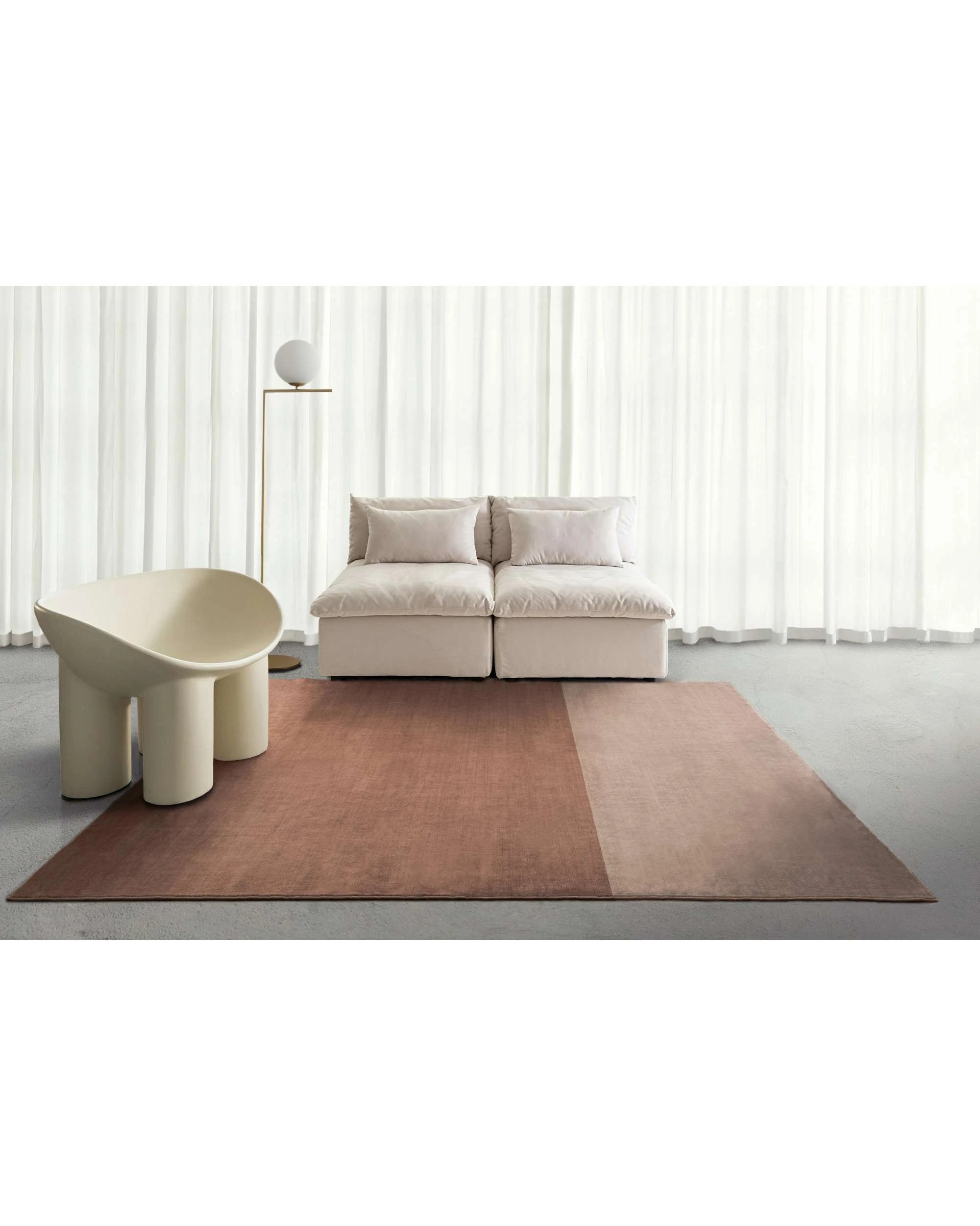 2 Loopsie Bogardus Silky Sheen Washable Rug-230cm x 160cm - Brown, 2 of 9