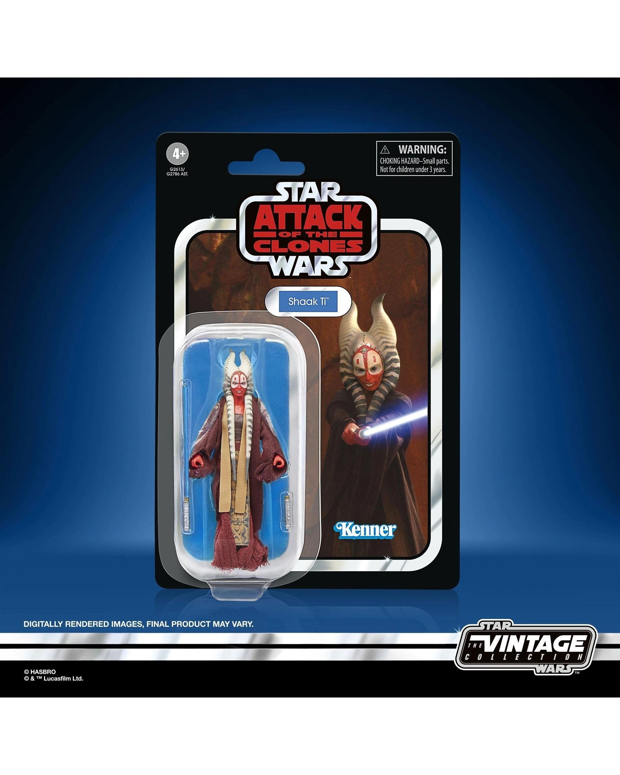 10 Star Wars: The Vintage Collection Attack of the Clones Shaak Ti Action Figure, 10 of 10