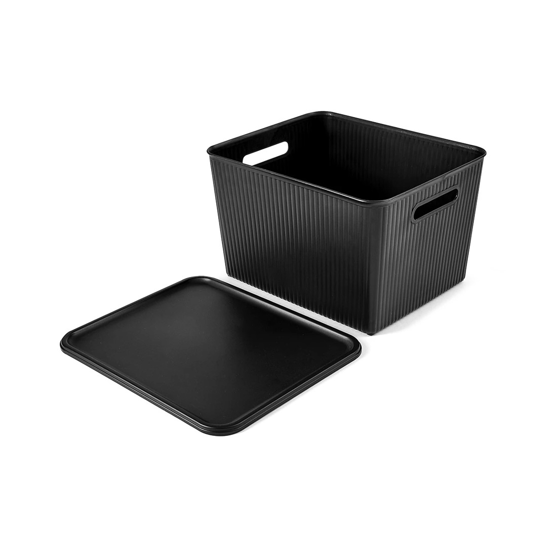 9 18L Ribbed Container - Black, 9 of 10