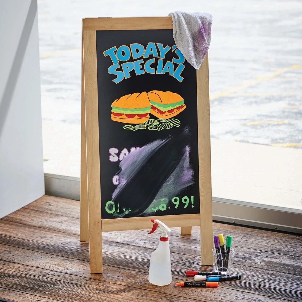 6 Sharpie Wet Erase Chalk Marker White 2 Pack, 6 of 7