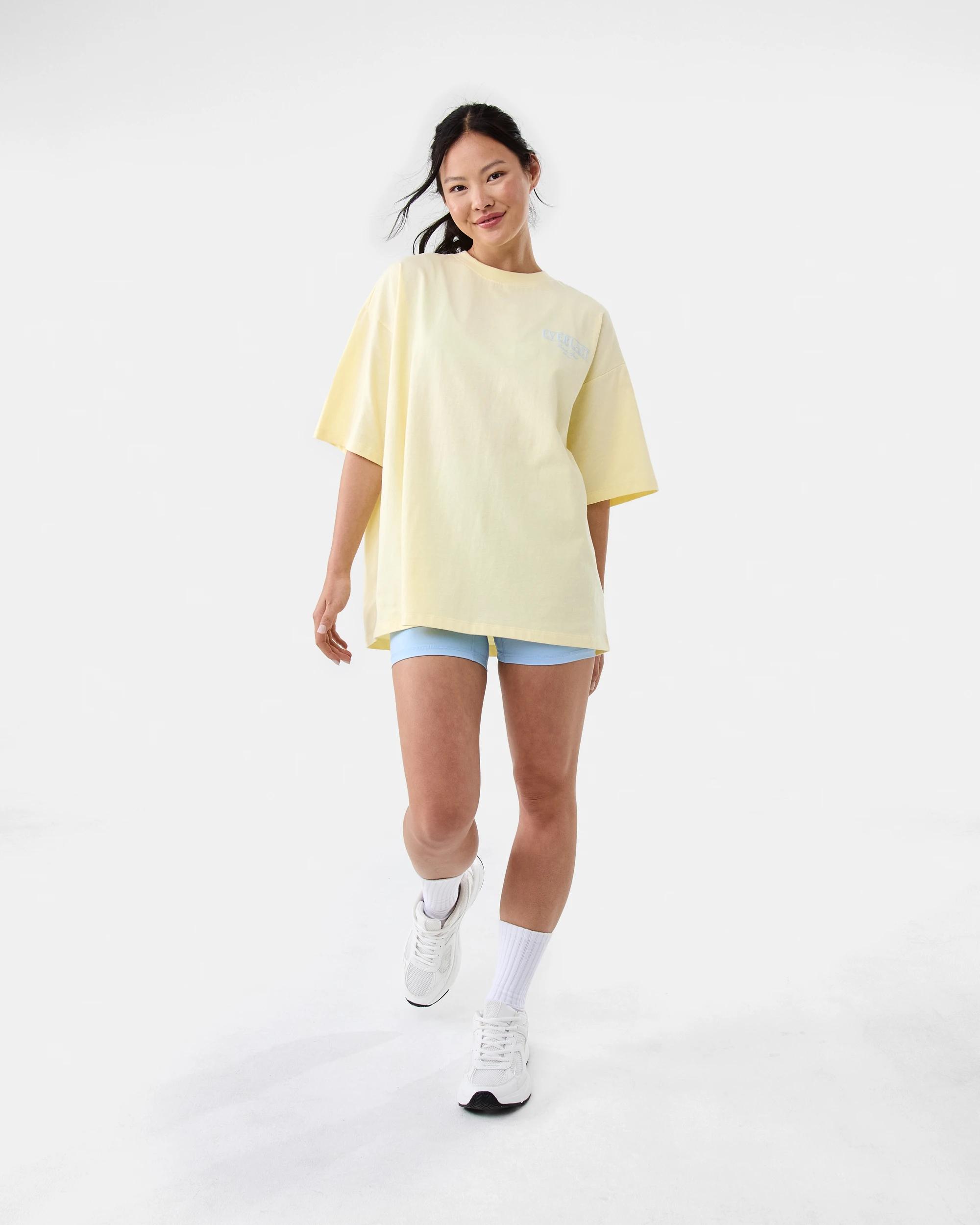 2 Everlast Womens Boyfriend T-shirt Soft Yelow, 2 of 7