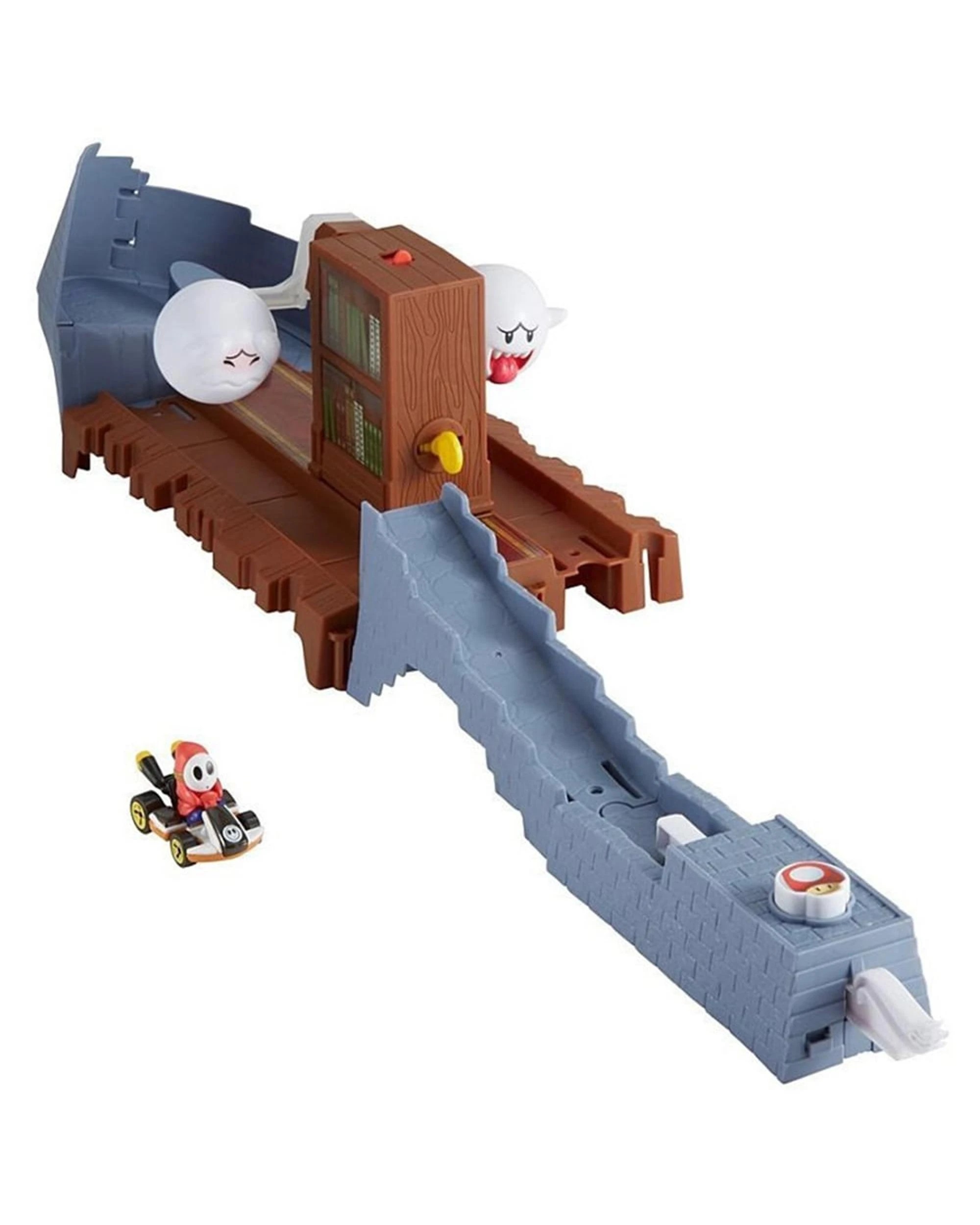 2 Hot Wheels Mario Kart Boo's Spooky Sprint Track Set, 2 of 2