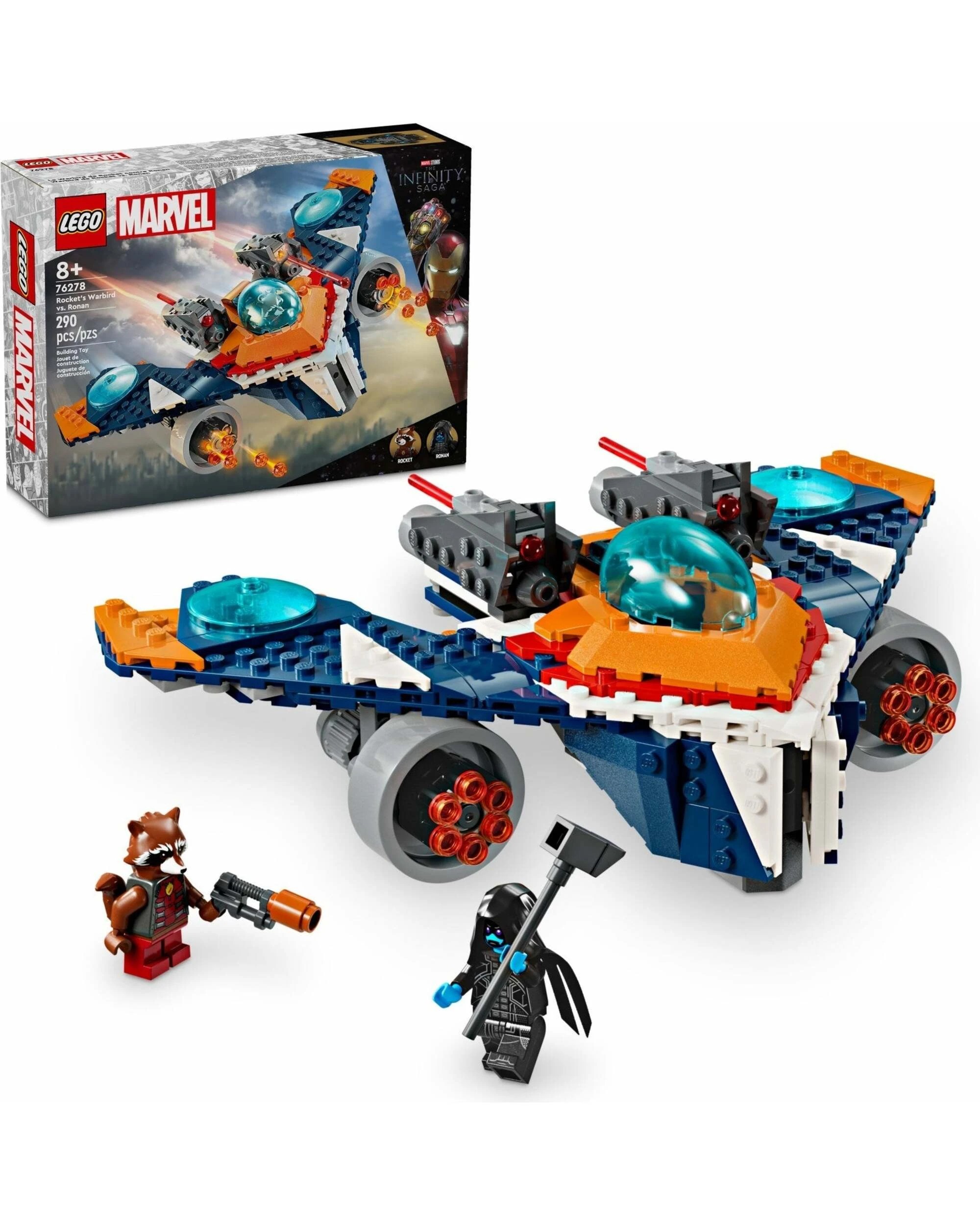 1 LEGO Marvel 76278 Rocket's Warbird vs. Ronan, 1 of 5
