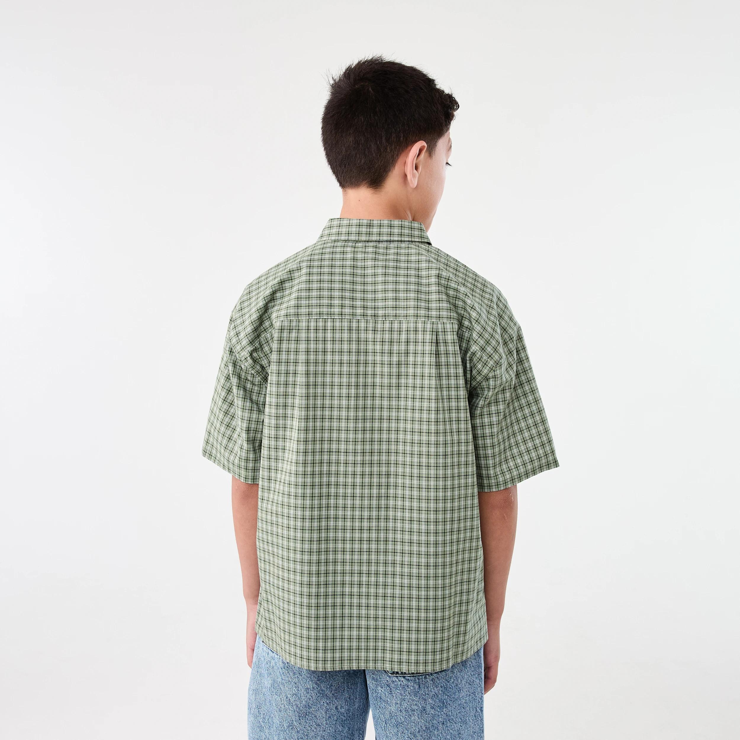2 Short Sleeve Check Shirt Khacheck, 2 of 7