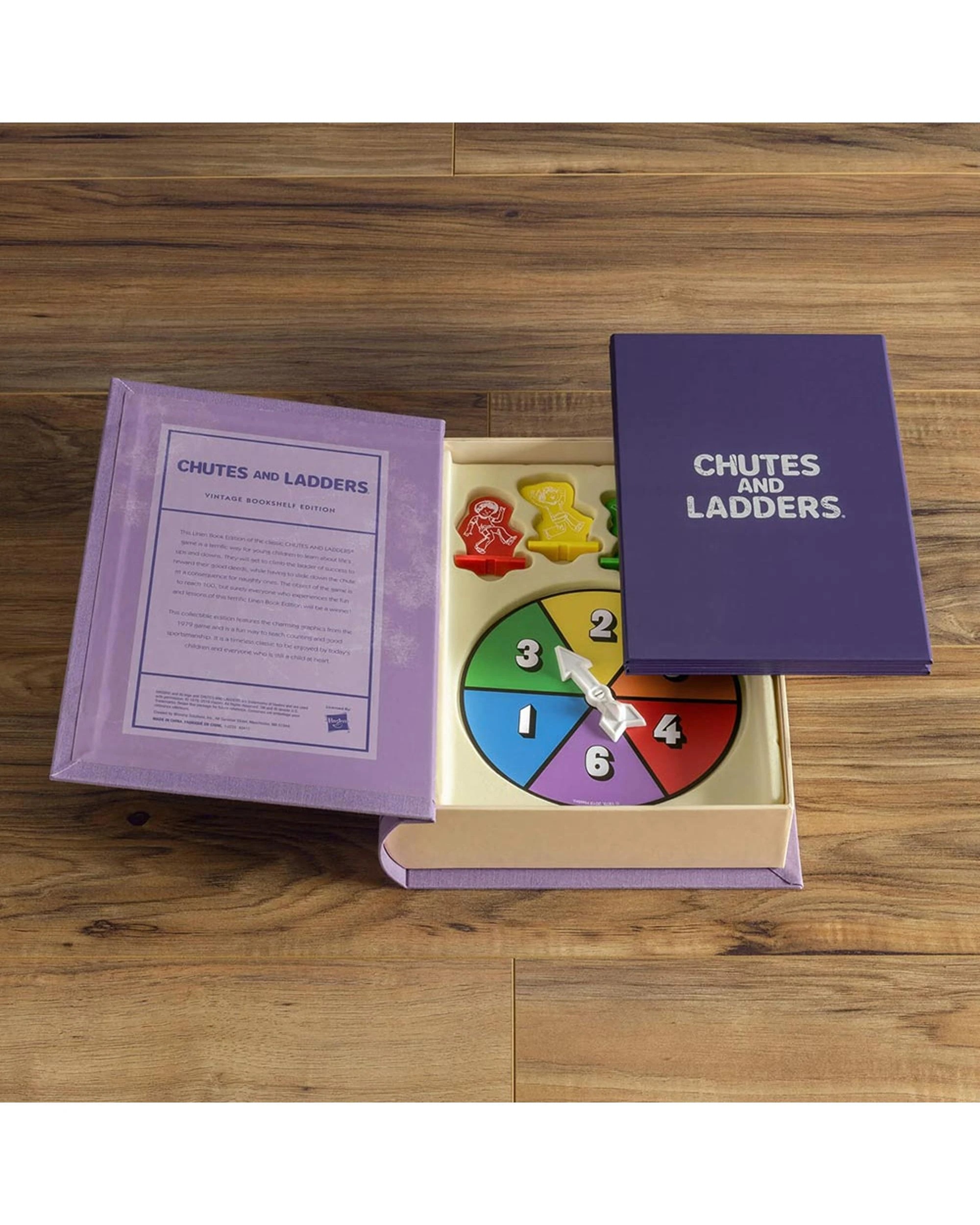 4 Chutes and Ladders Vintage Bookshelf Edition Board Game, 4 of 6