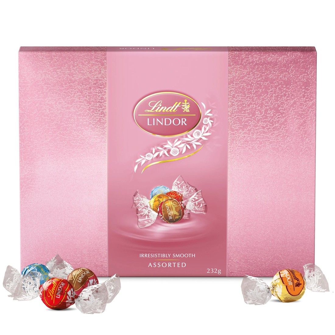 4 Lindt LINDOR Irresistibly Smooth Chocolate Gift Box 232g, 4 of 8