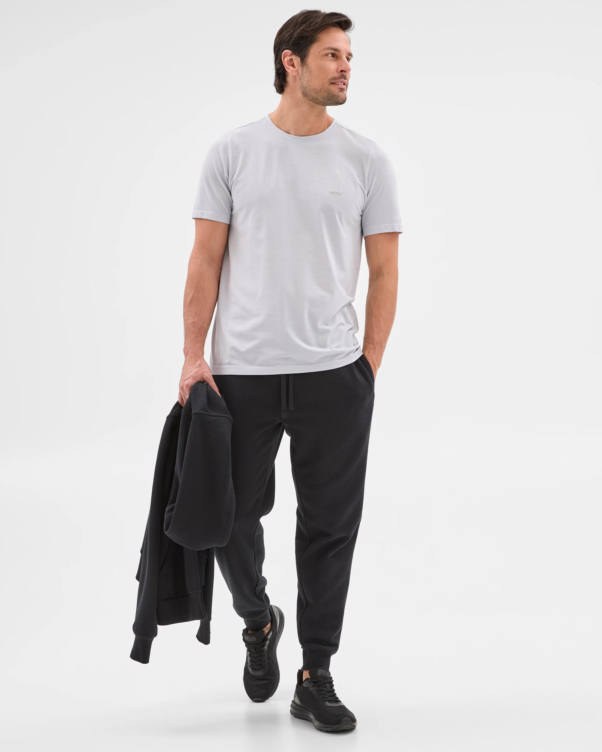 1 Target Cuffed Trackpants BLACK, 1 of 6