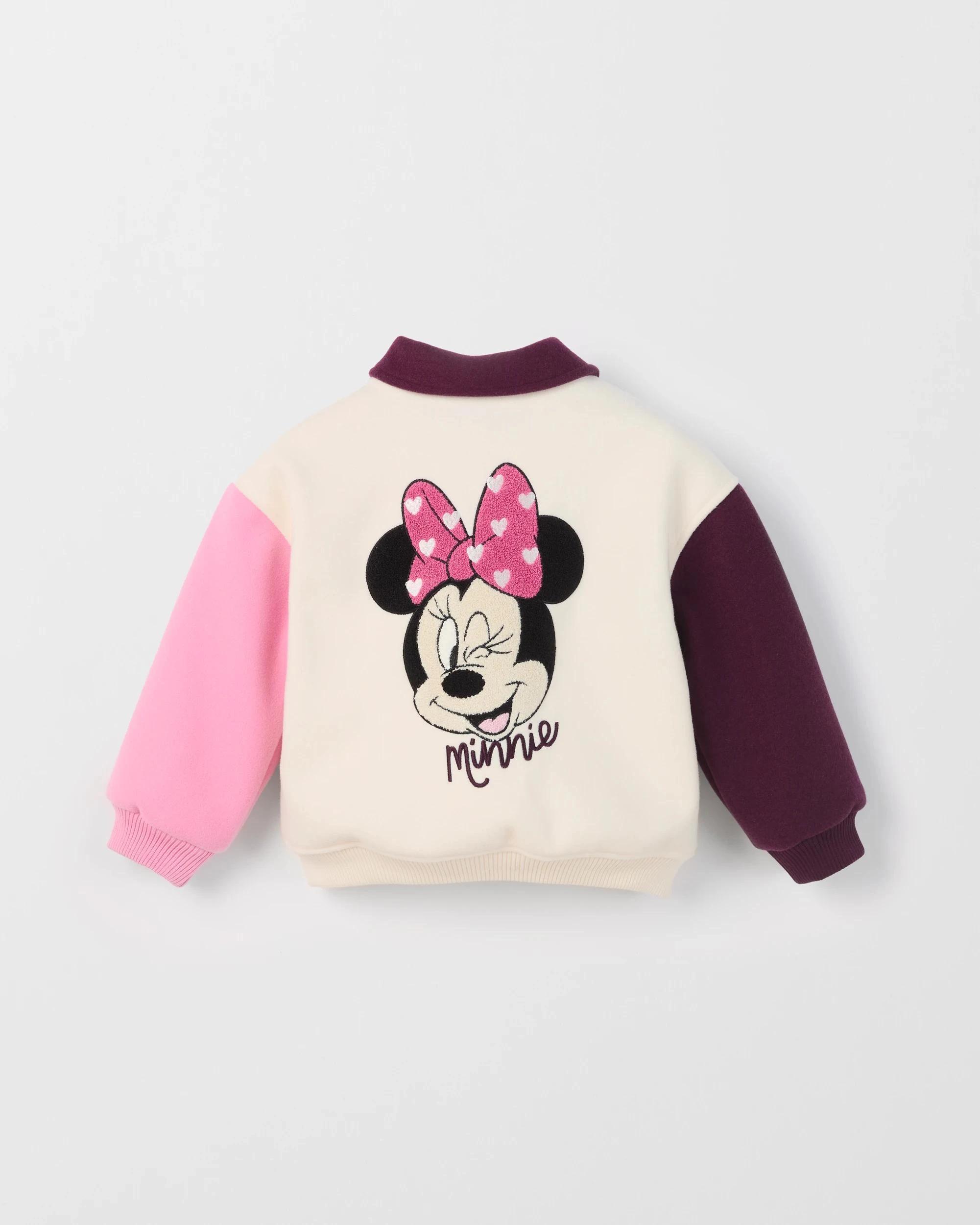 3 Disney Minnie Mouse Long Sleeve Rugby Jacket MULTI, 3 of 3