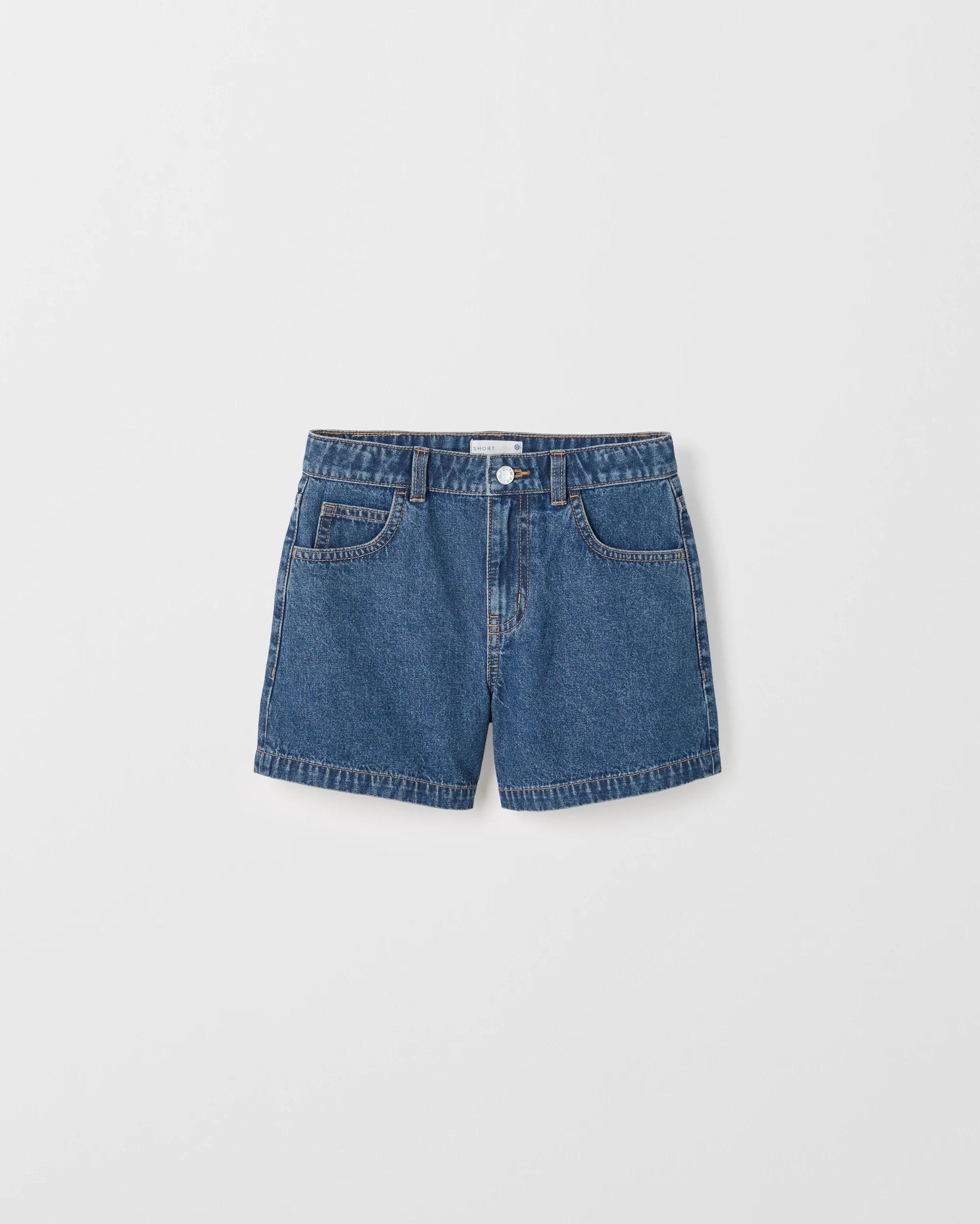 5 Target Denim Denim Shorts MID WASH, 5 of 6