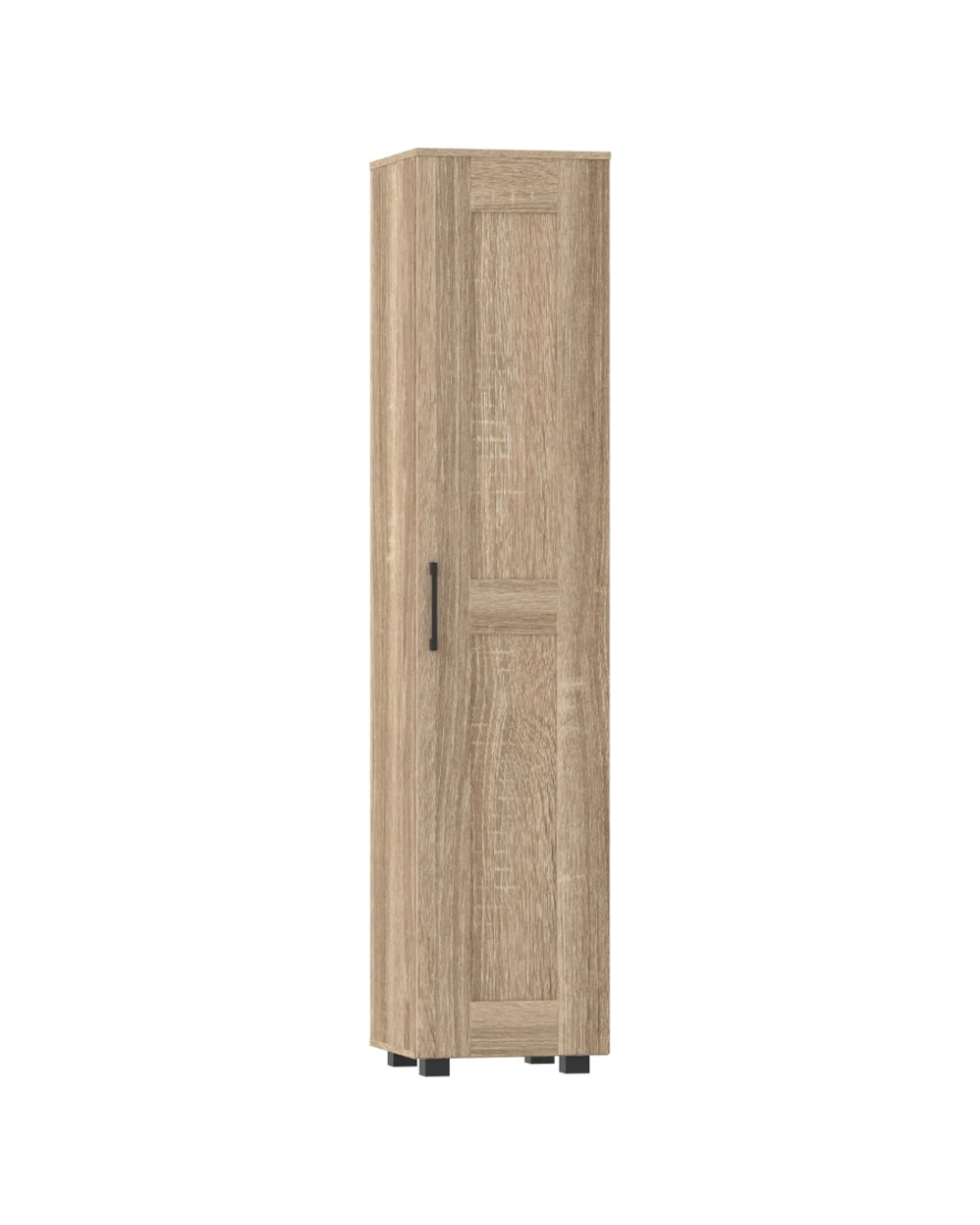 1 Alpine Bay Montreal Cupboard Single Door Tall Storage Unit Light Sonoma Oak - Brown, 1 of 7
