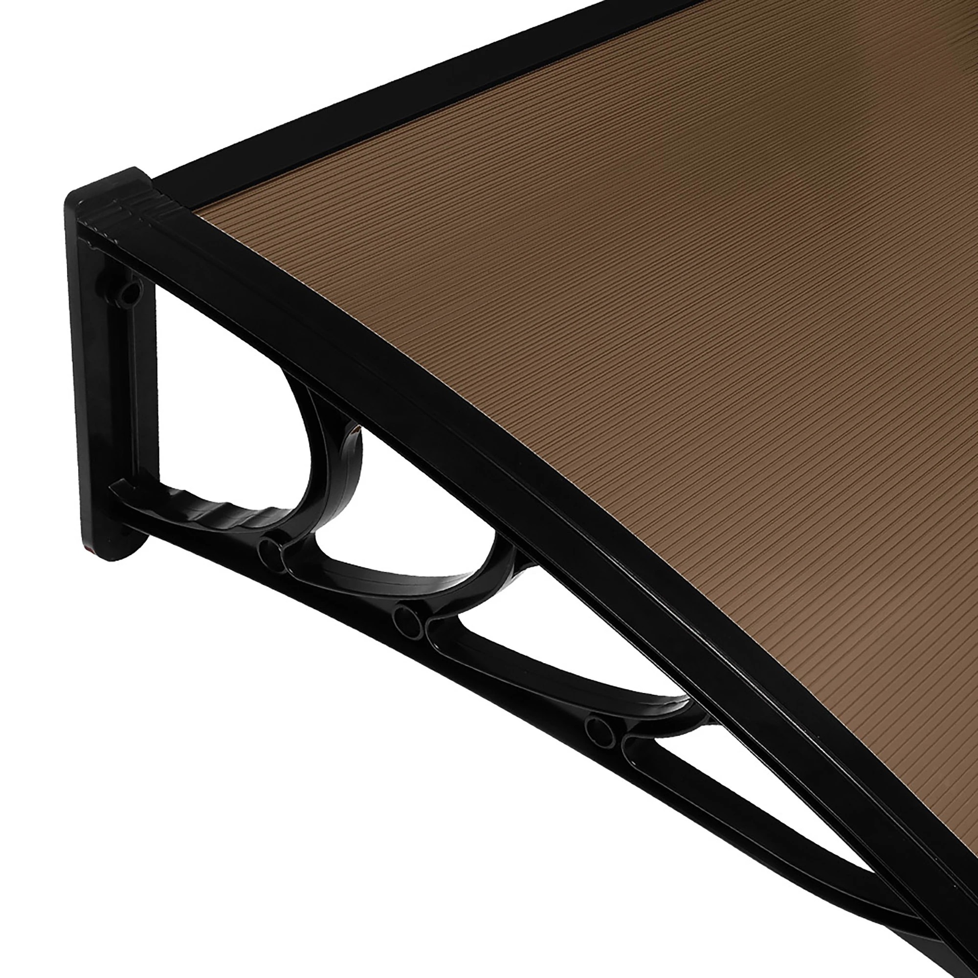5 Mountview 1x6M Outdoor Window Rain Cover - Brown, 5 of 6