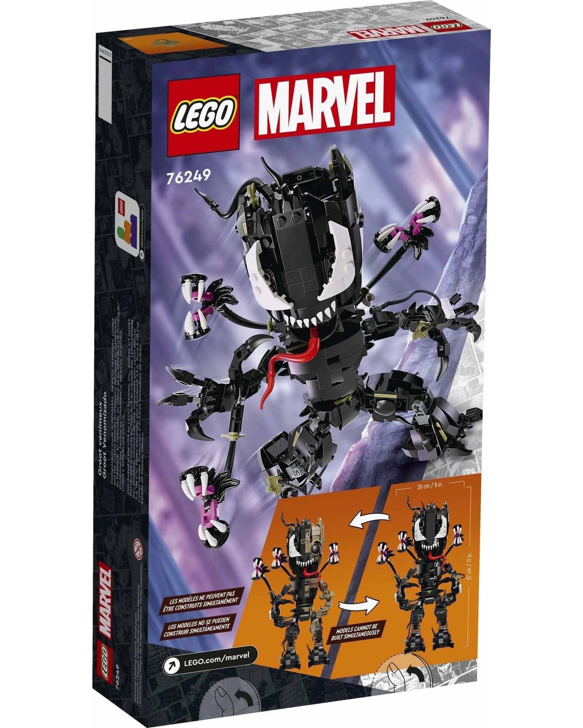 4 LEGO Marvel Series 76249 Venomized Groot, 4 of 5