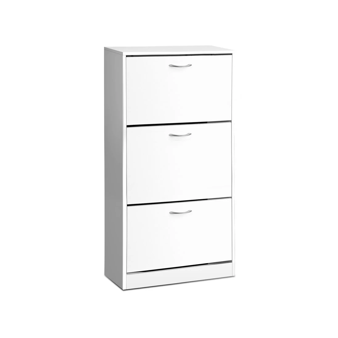 1 Artiss Shoe Rack Cabinet 36 Pairs Adjustable Shelves Ivy - Natural, 1 of 3