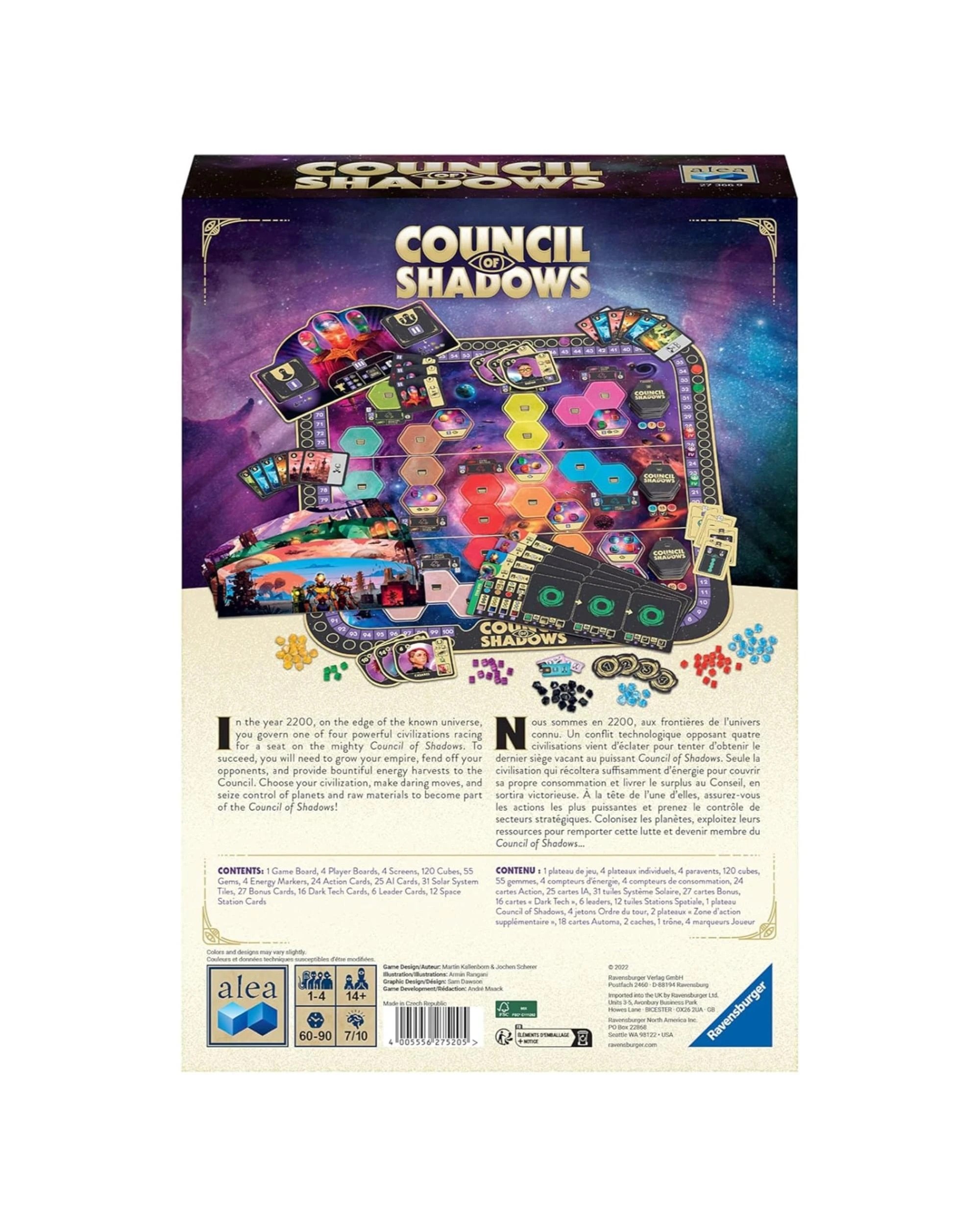 6 Council of Shadows Board Game, 6 of 6