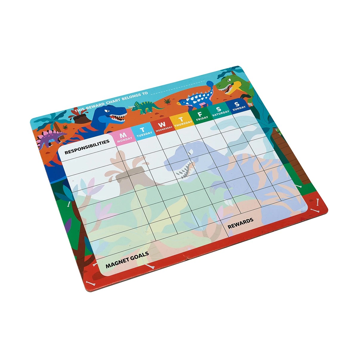 5 Magnetic Reward Chart Daily Tasks - Dinosaur, 5 of 8