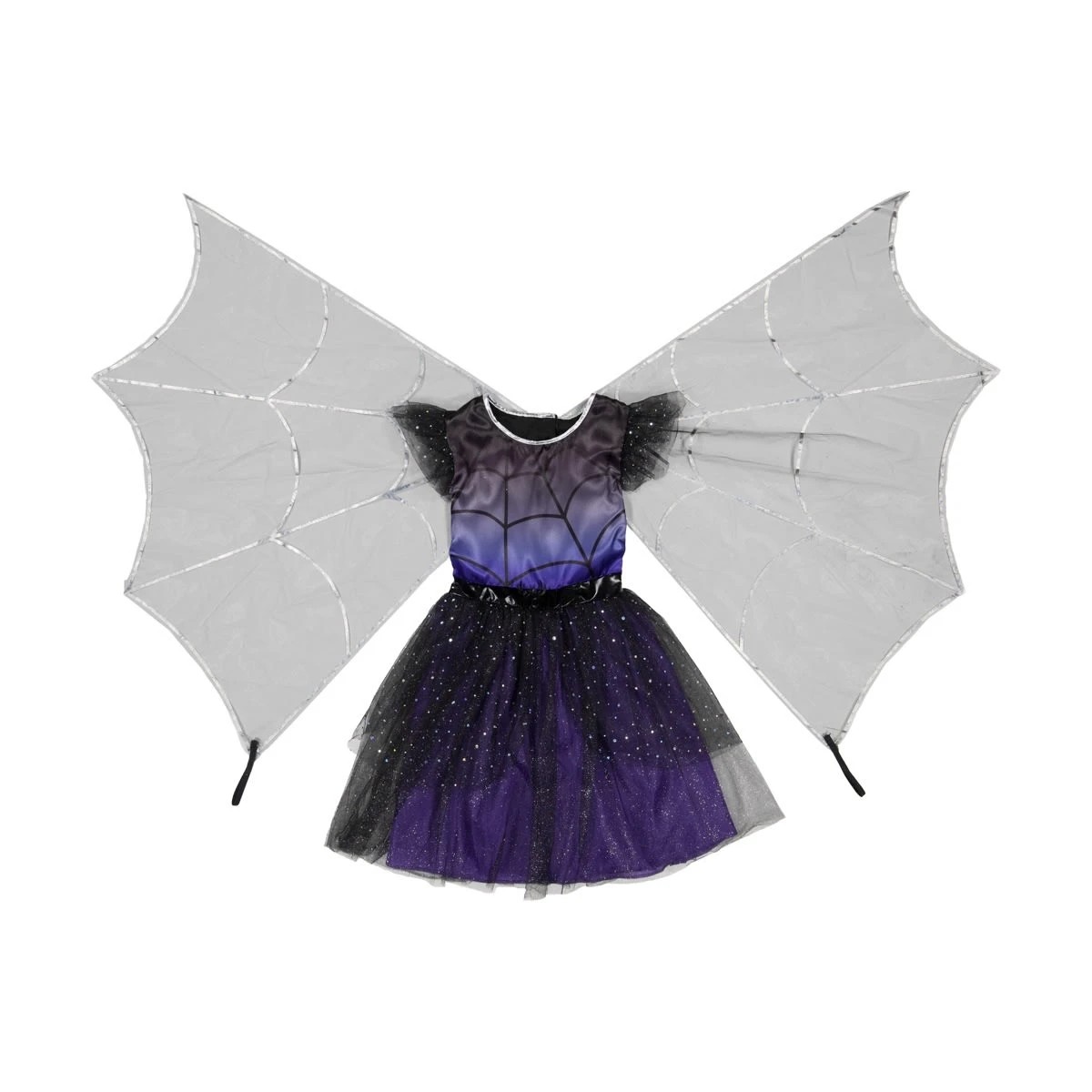 3 Winged Spider Witch Costume - Ages 6-8, 3 of 7