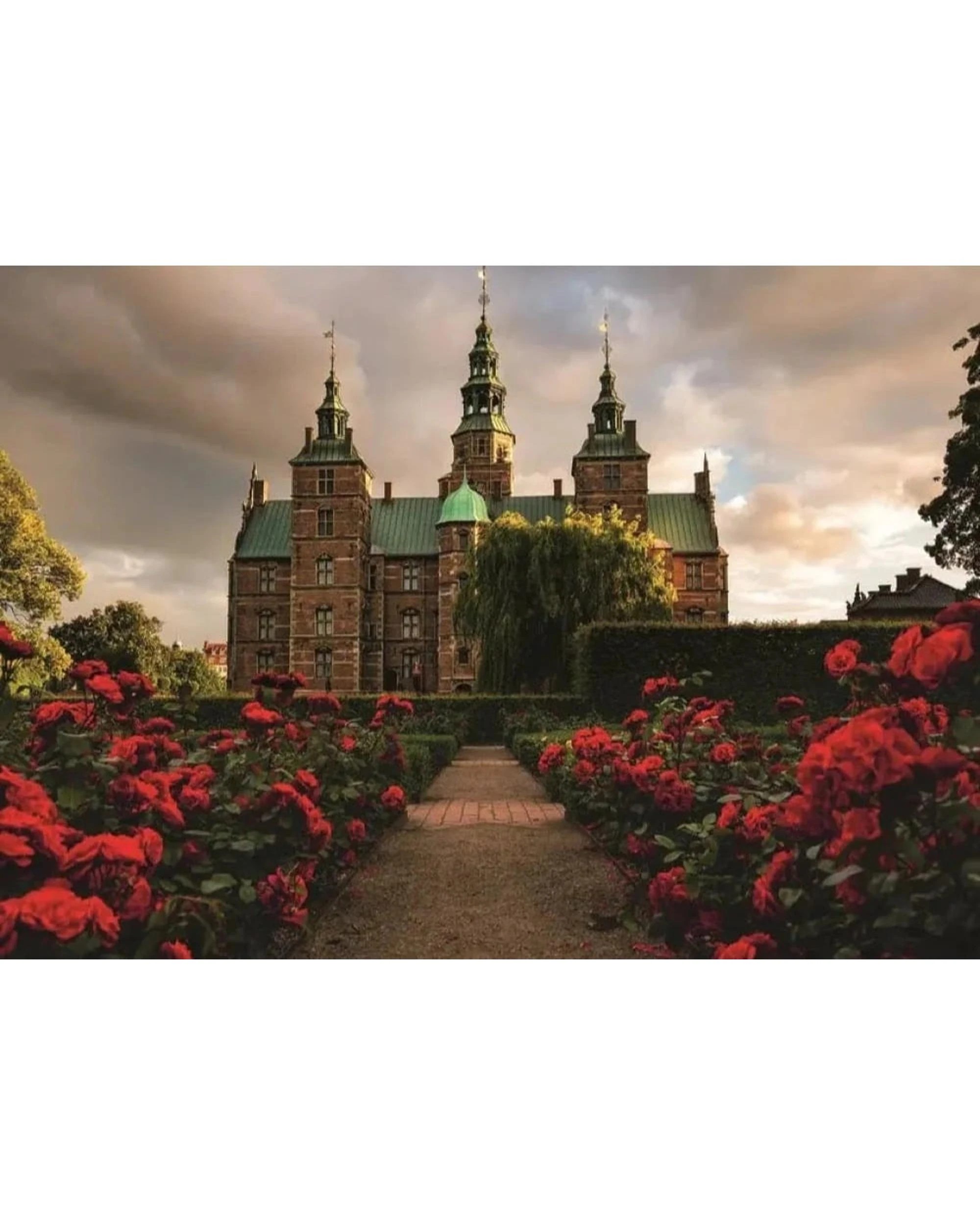 2 Ravensburger Beautiful Castles Rosenborg Castle Denmark 1000 Piece Puzzle, 2 of 2