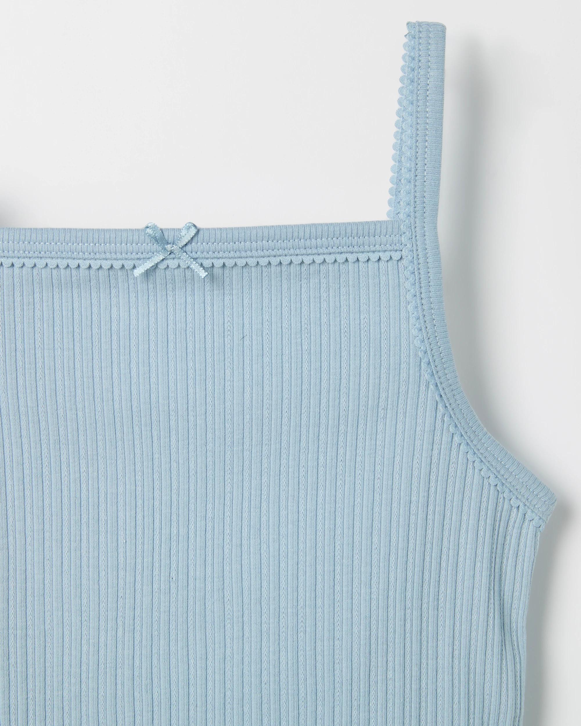 5 Maxx Australian Cotton 3 Pack Younger Girls Camisole HEART, 5 of 5