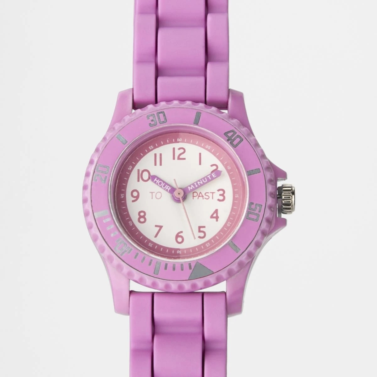 1 Time Teacher Watch - Pink, 1 of 4