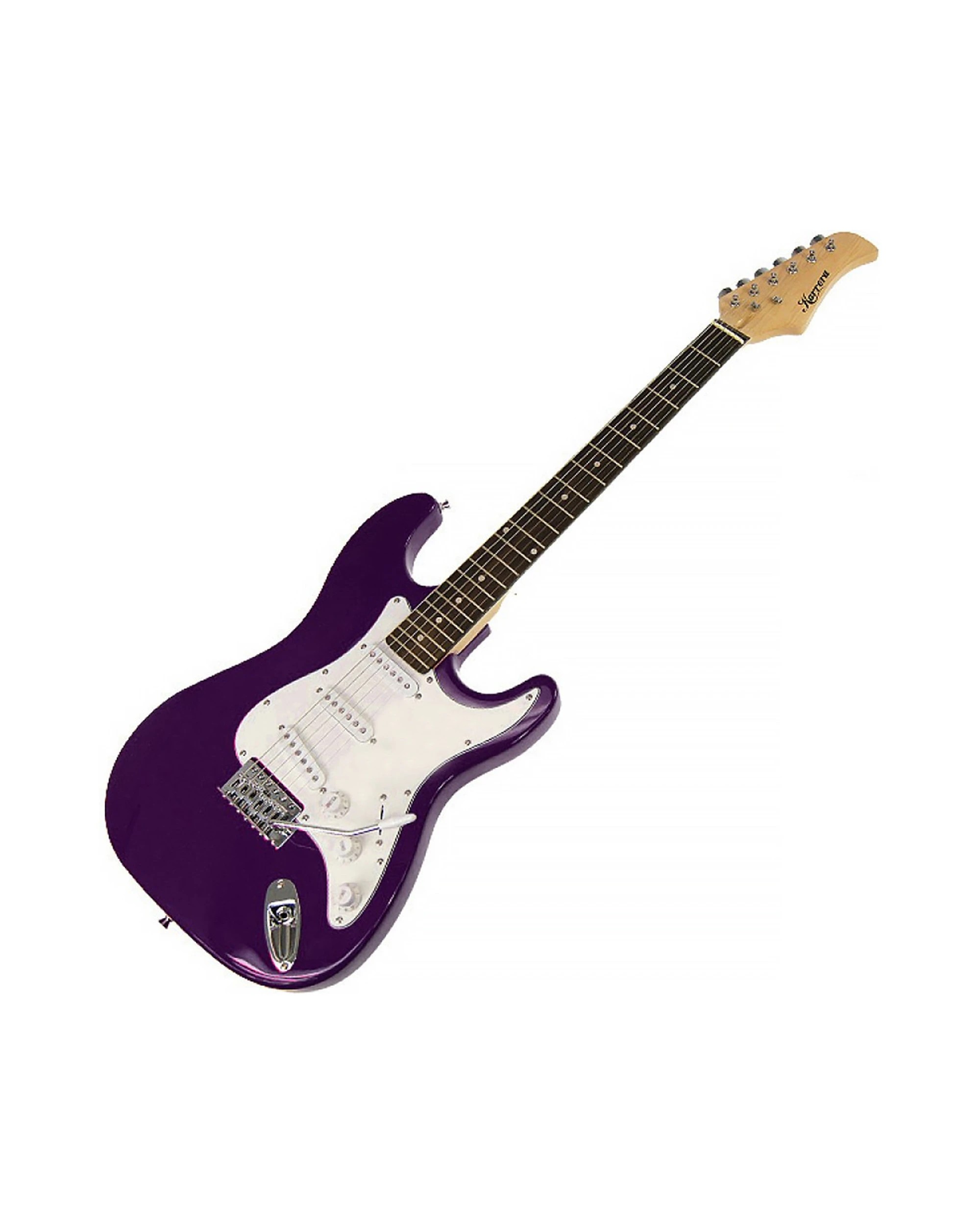 1 Karrera Electric Guitar Music 6 String Instrument Full Size - Purple, 1 of 4