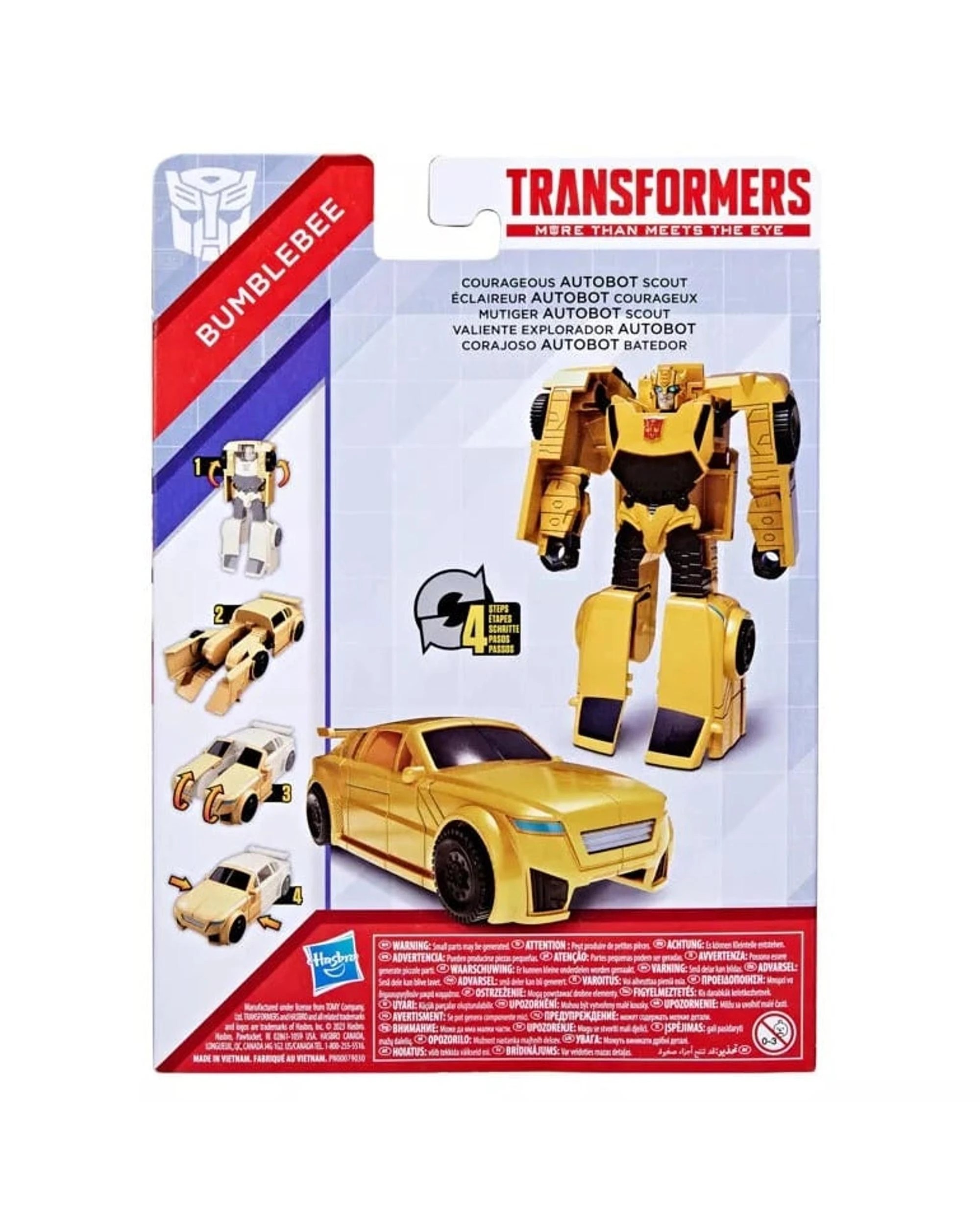 4 Transformers Authentics Bumblebee Action Figure, 4 of 4