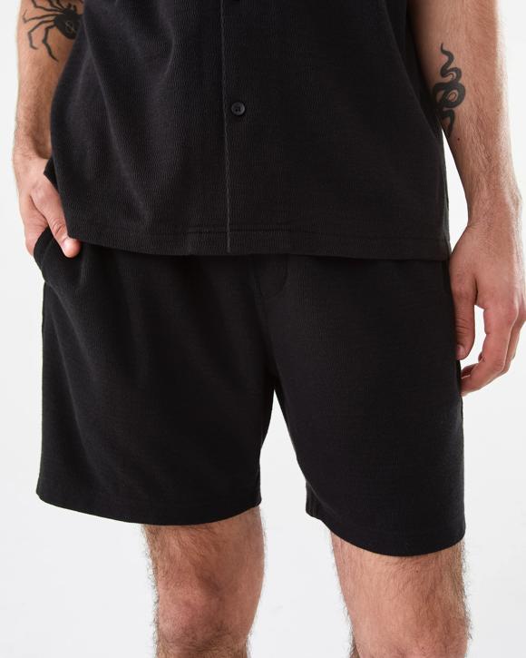 Washed Textured Shorts