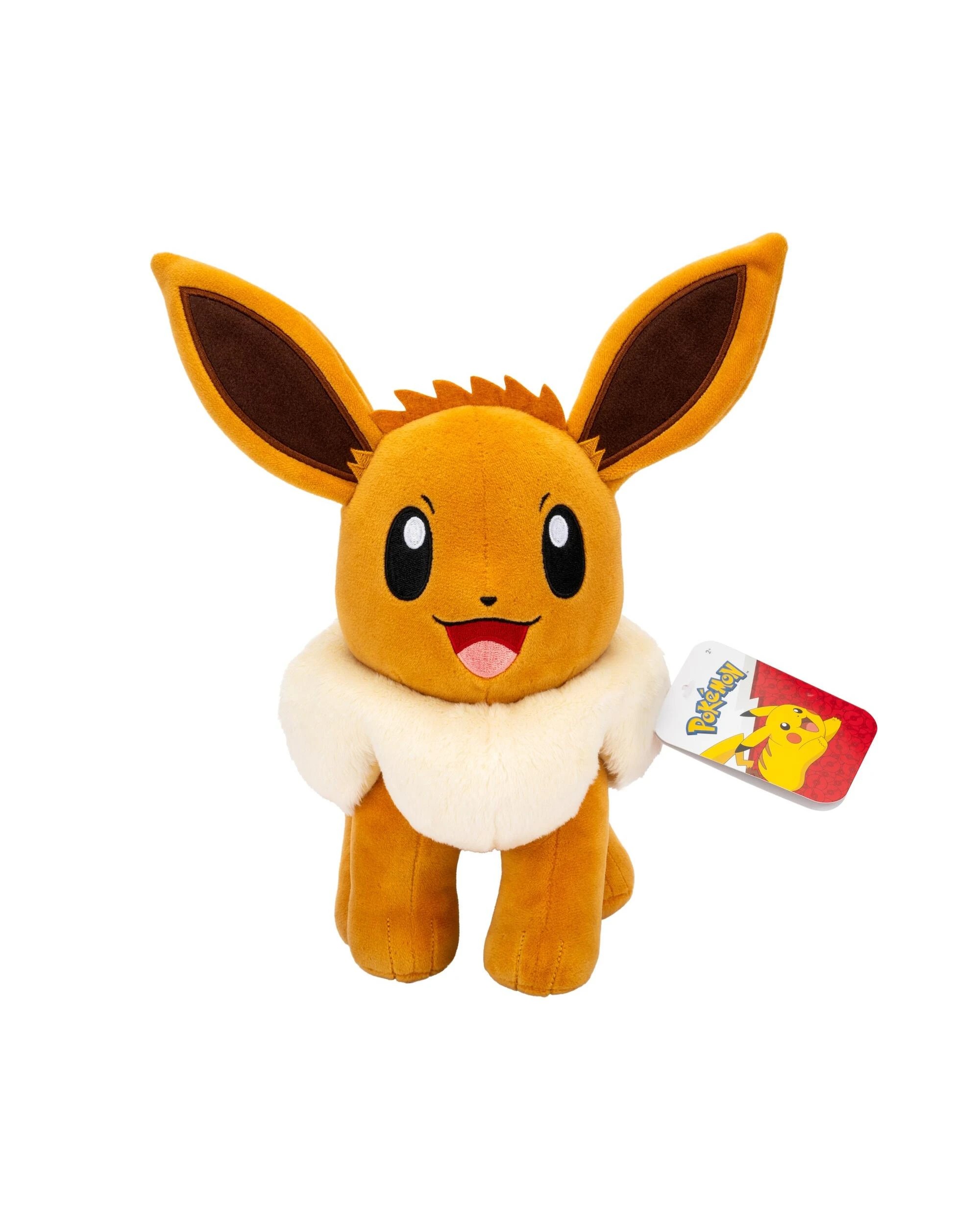 1 Pokemon Eevee Standing 12 inch Plush, 1 of 2