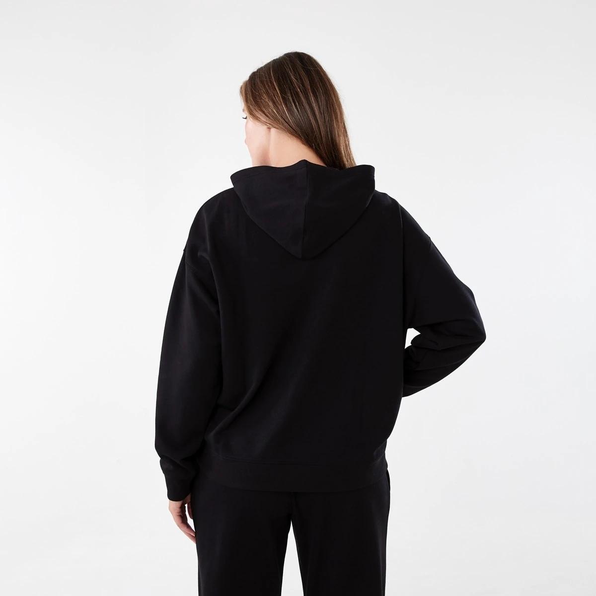3 Active Womens Core Pop Over Hoodie BLACK, 3 of 6