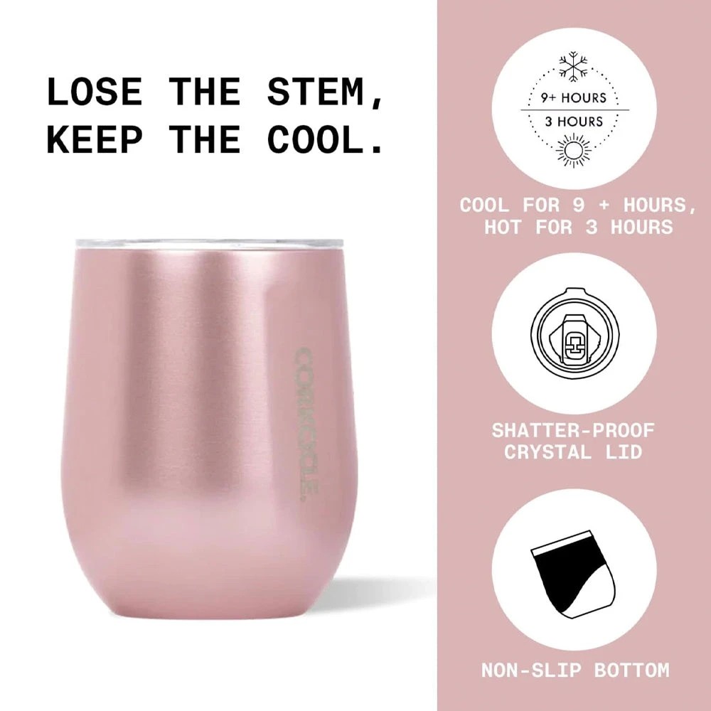 2 Corkcicle Stemless - 355ml Rainbow Unicorn - Multi, 2 of 5