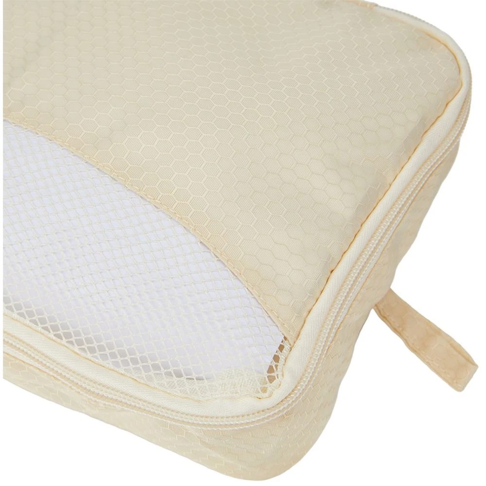 5 J.Burrows Packing Cubes 3 Pack Beige, 5 of 5