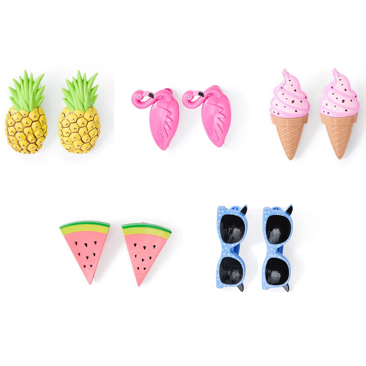 1 2 Pack Beach Towel Clips - Assorted, 1 of 10
