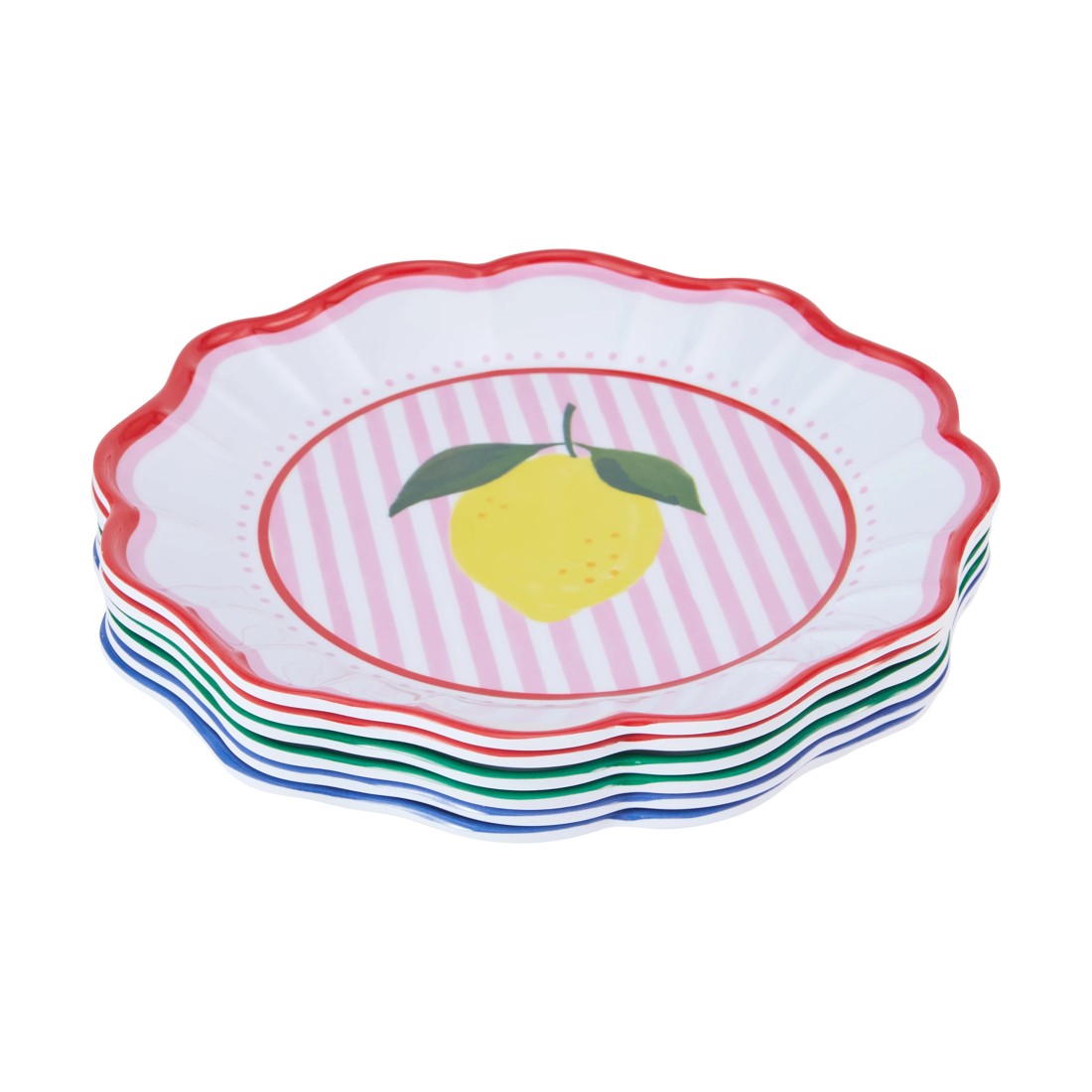 2 6 Pack Fruits Dinner Plates, 2 of 7