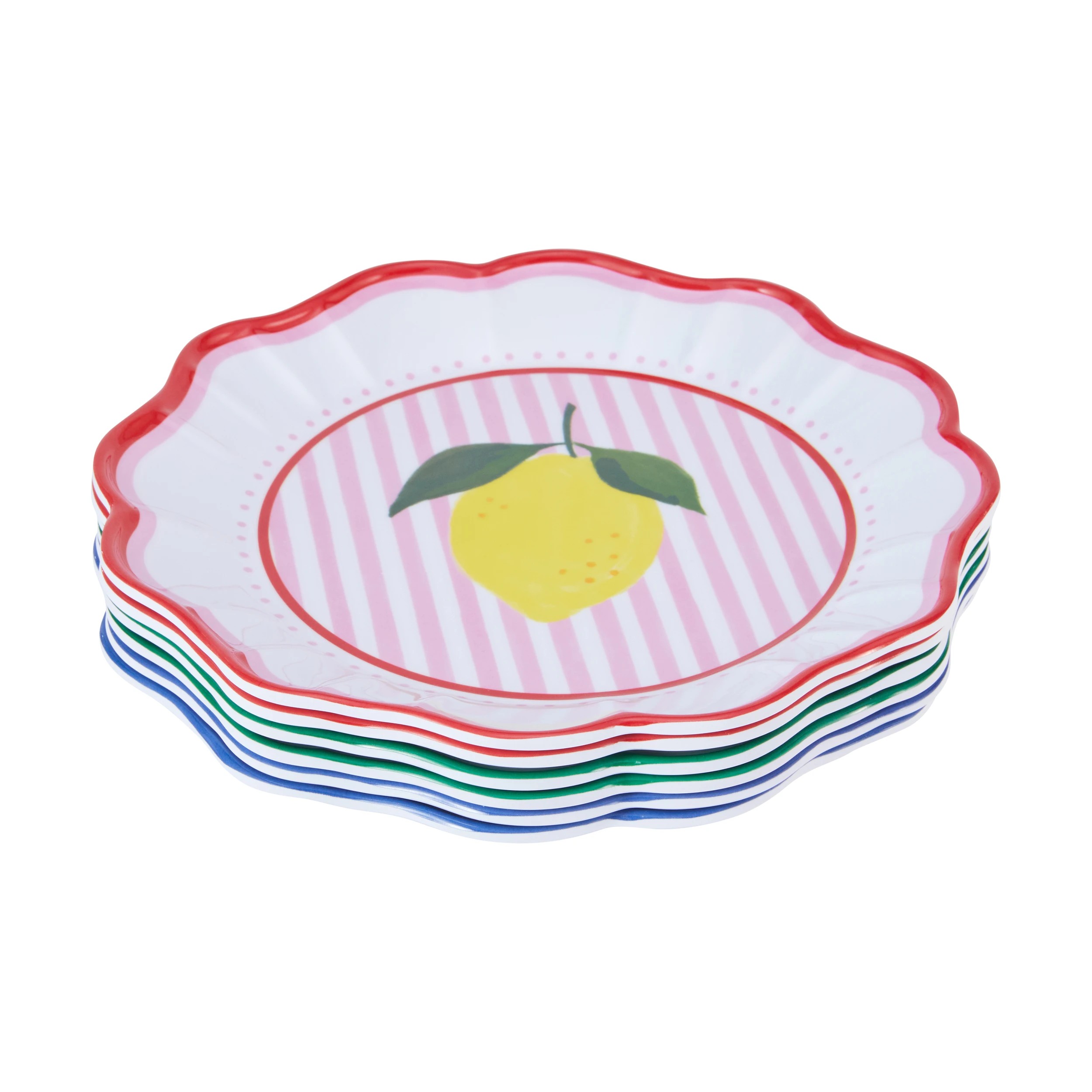 2 6 Pack Fruits Dinner Plates, 2 of 7
