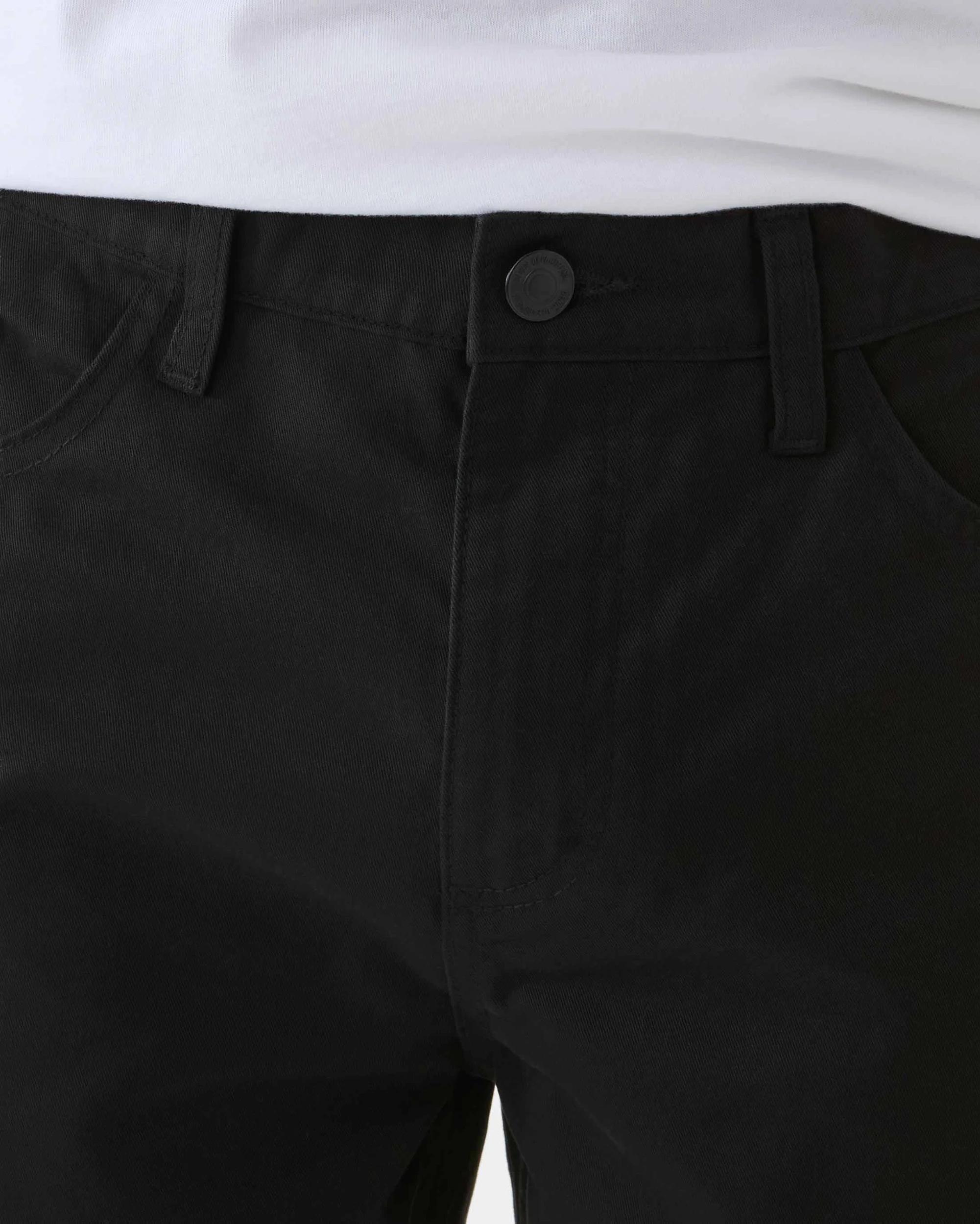 5 Regular Denim Shorts Black, 5 of 6