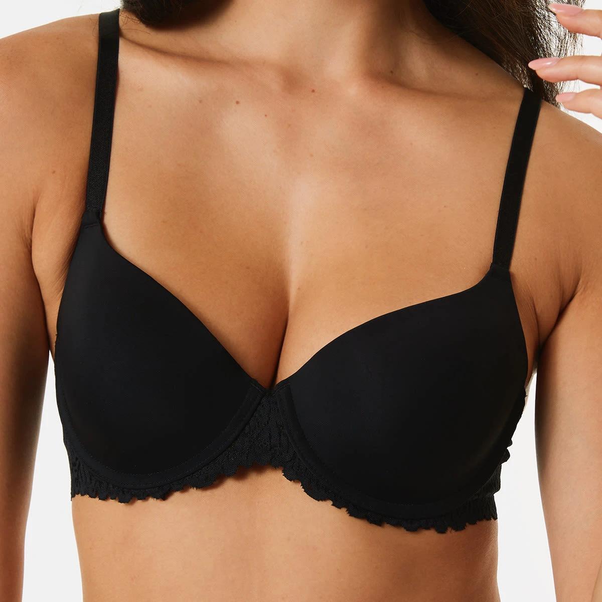 5 Lace Wing T-shirt Bra BLACK, 5 of 5