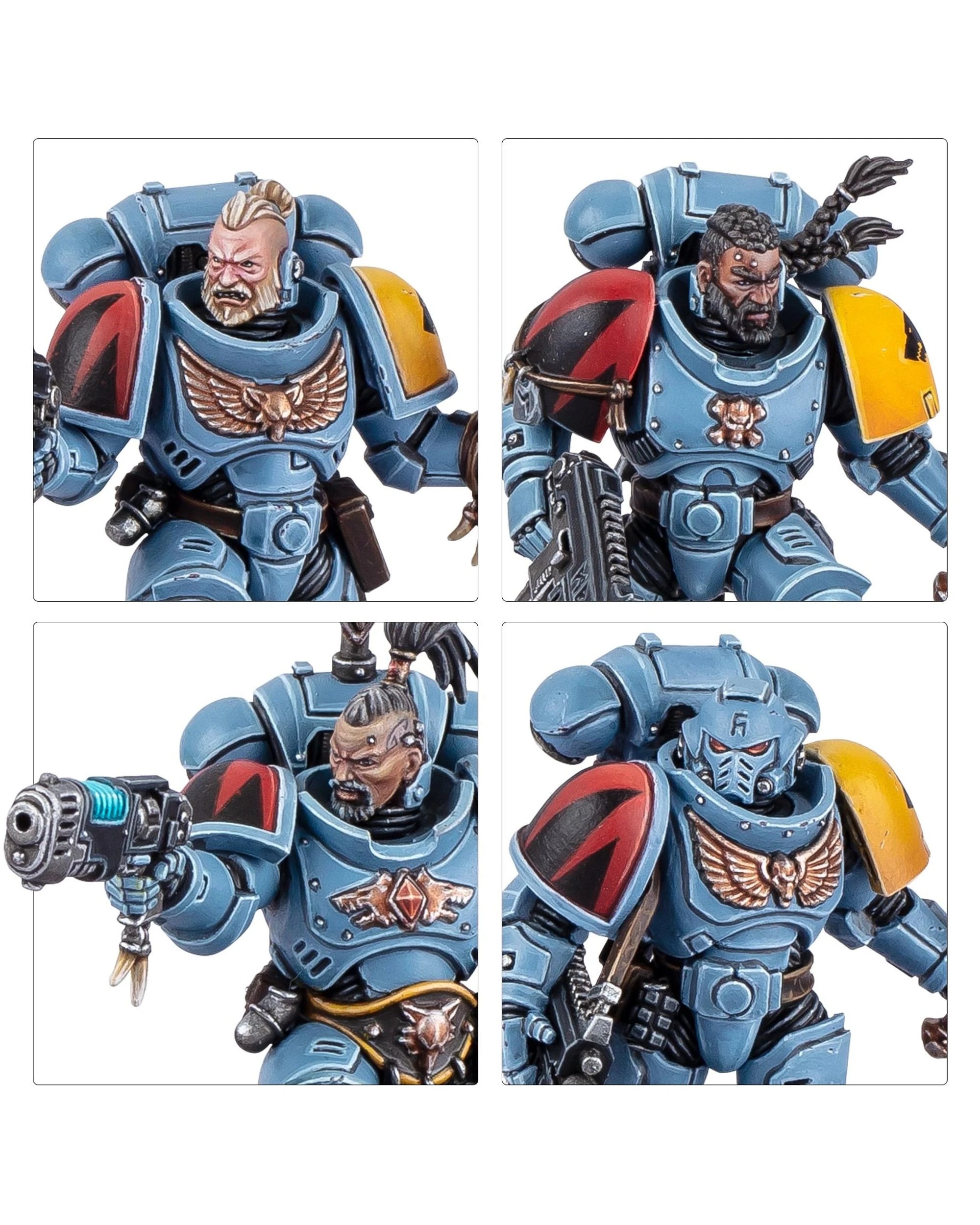 4 Warhammer: 40,000 Space Wolves Grey Hunters, 4 of 5