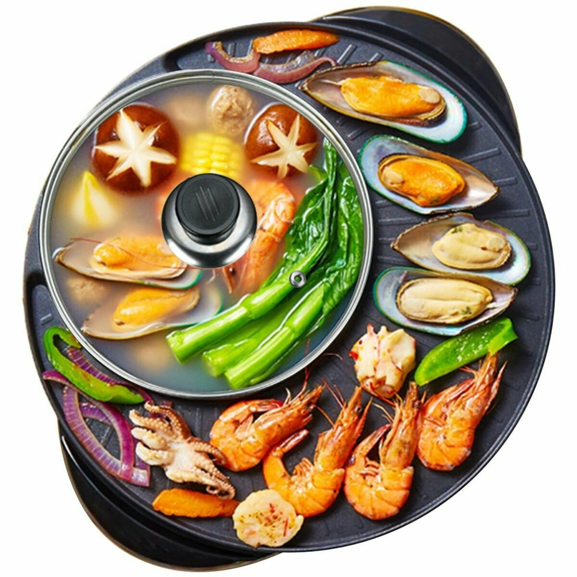 1 SOGA Steamboat Electric Hot Pot & Grill, 1 of 5